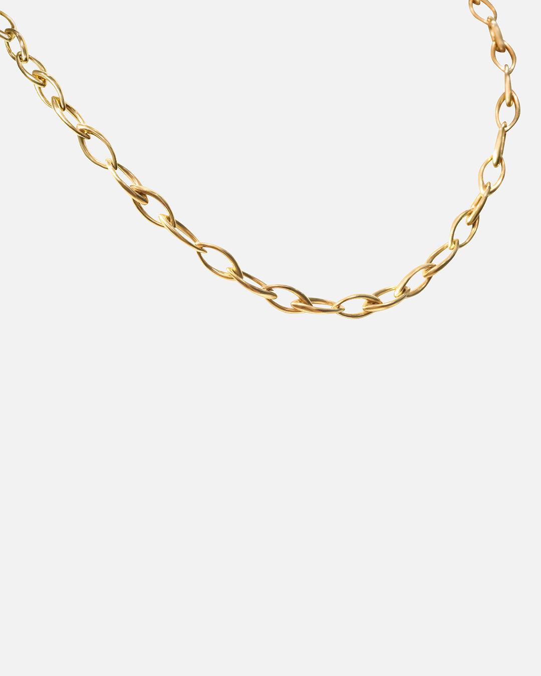 Elegant Oblong Chain Necklace for Women - Dainty Layering Jewelry for Everyday Wear, Date Night & Special Occasions