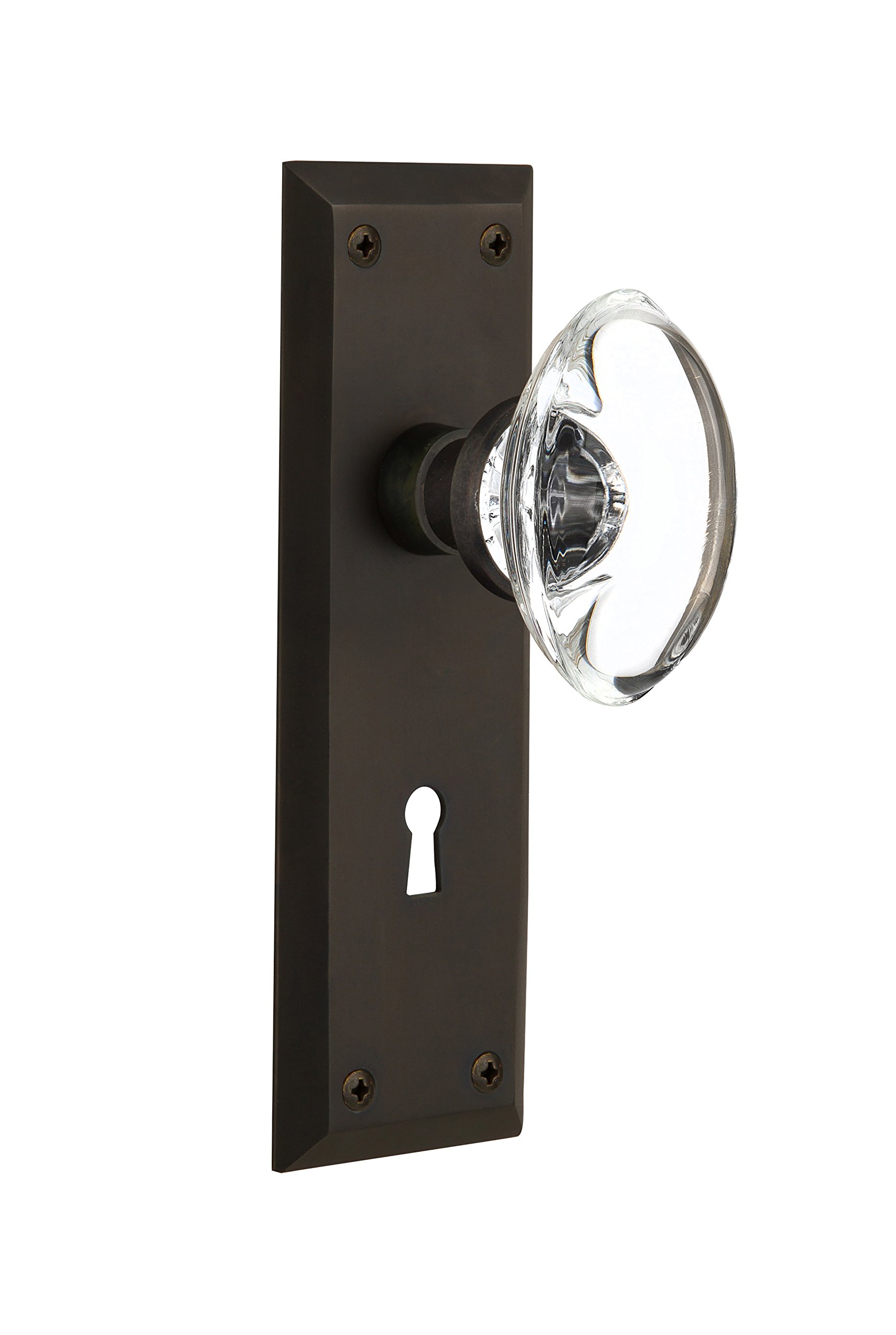 Vintage Oil Rubbed Bronze Mortise Lock (2.25