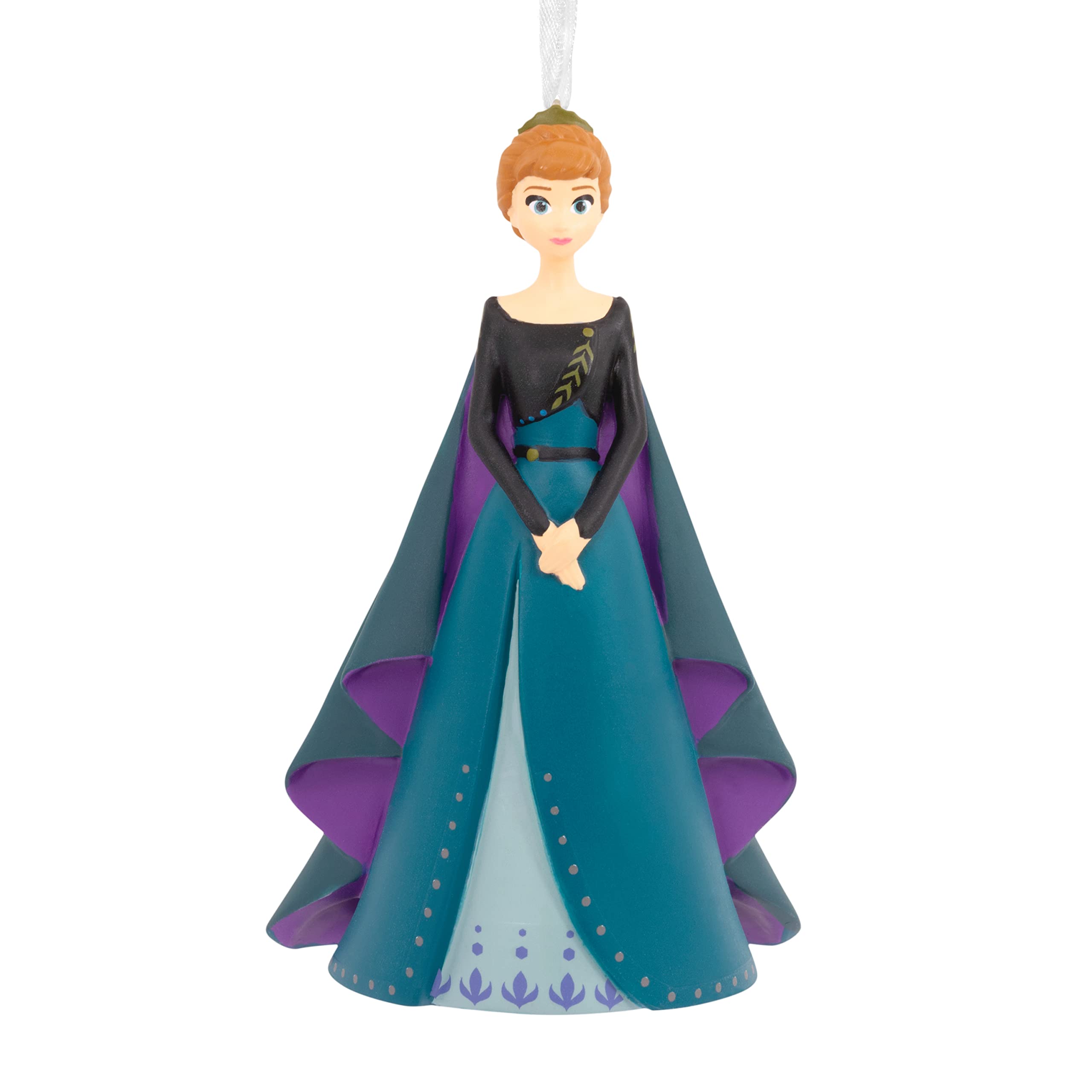Hallmark Disney Princess Frozen 2 Christmas Ornament - Queen Anna in Coronation Gown, Collectible Holiday Decor for Tree, Gift for Frozen Fans & Disney Lovers (Perfect for Christmas Decorations & Disney Themed Parties)