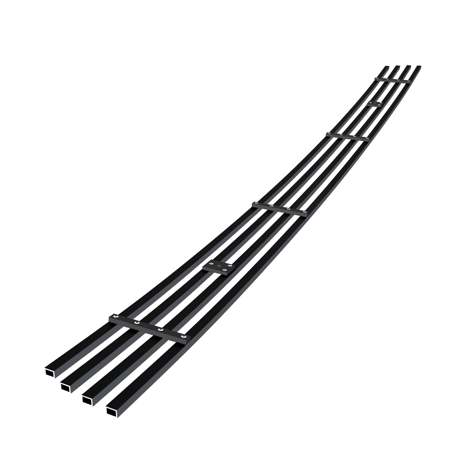 APS Black Stainless Steel Lower Billet Grille for 2009-2012 Dodge Ram 1500 - Heavy Duty Truck Grille Replacement for Off-Road & Street Use