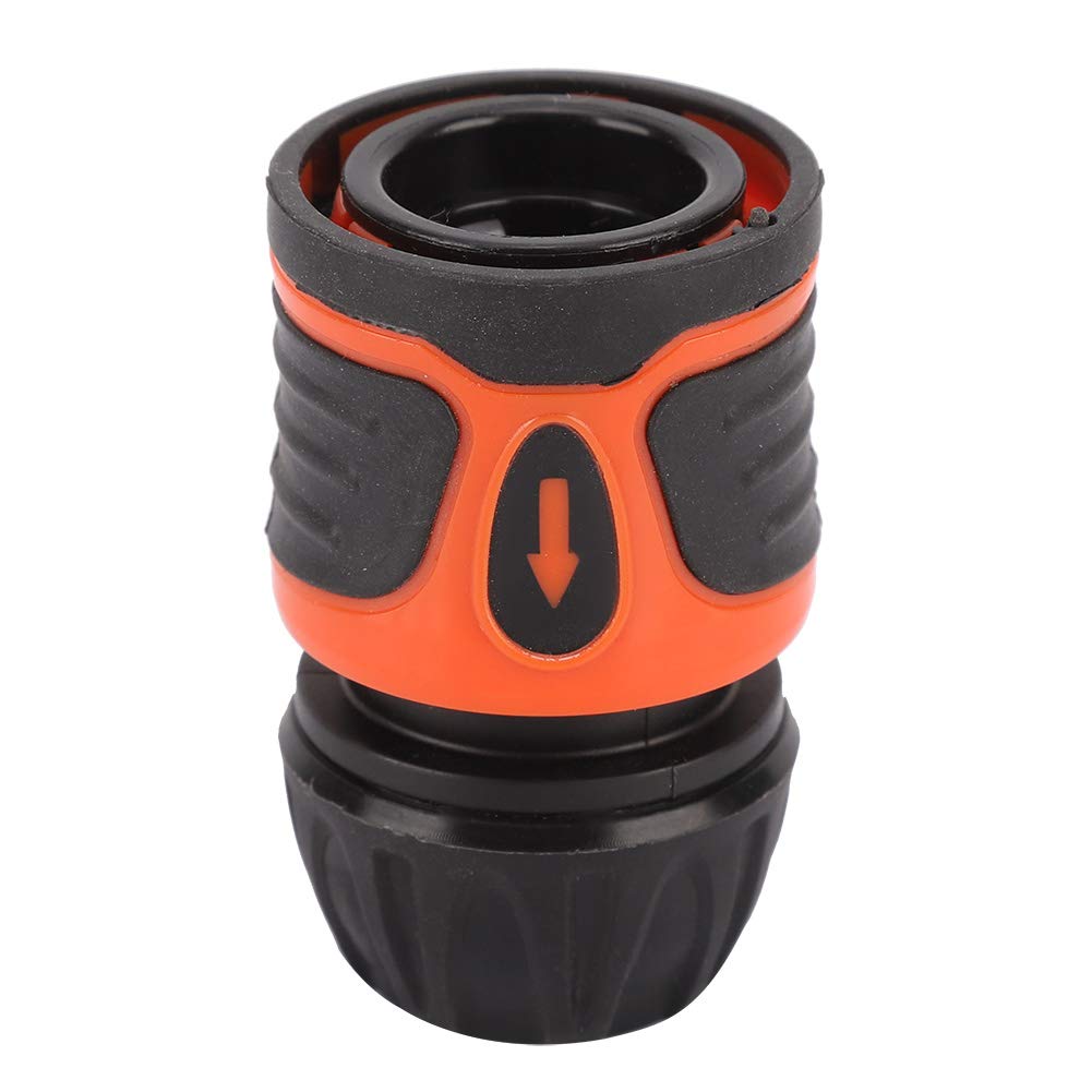 Shanrya 2.4 x 1.4 Inch Garden Hose Connector - Heavy Duty Water Pipe Fitting for Home Gardening, Flower Nursery & Balcony Plant Care - Perfect for Irrigation, Watering Systems & Outdoor Use
