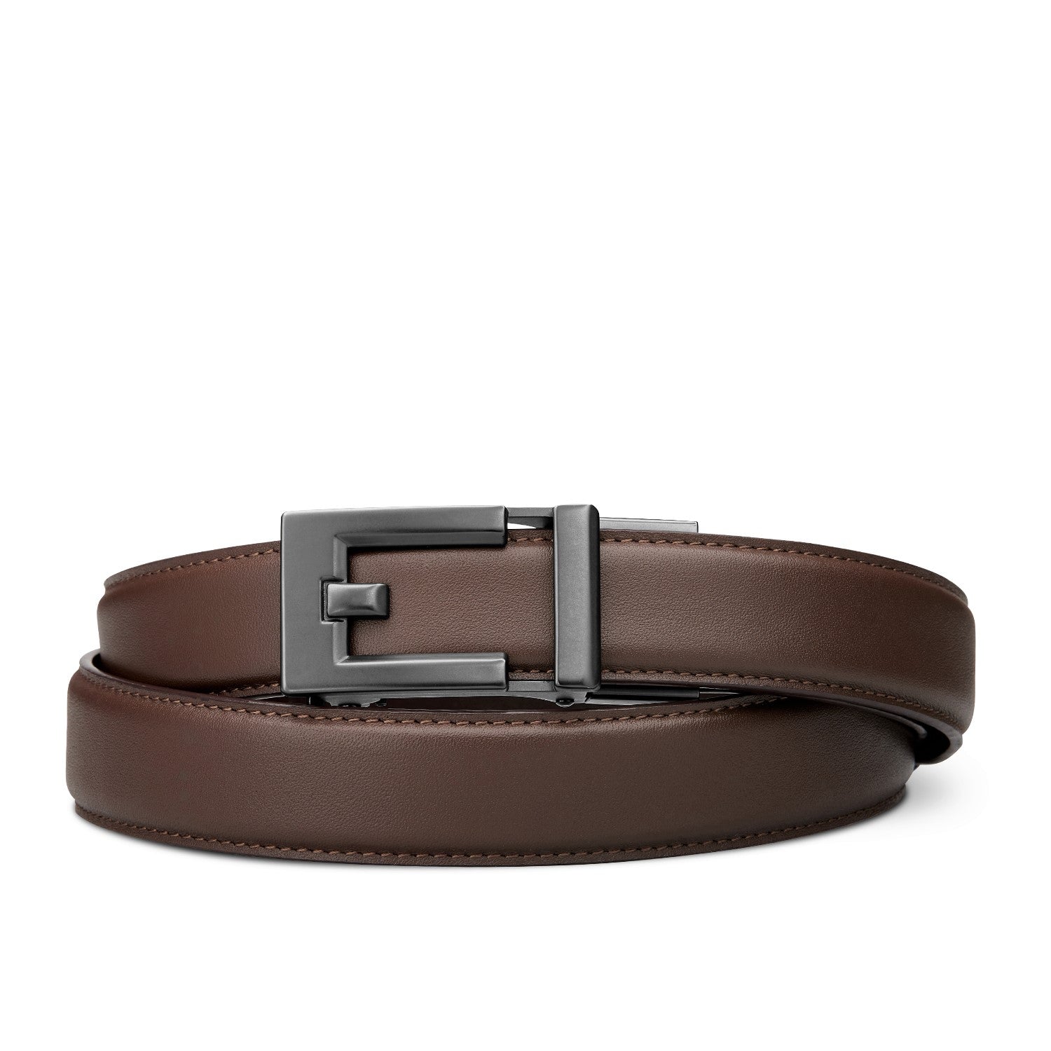 IMPACT Slim Buckle - Premium Full Grain Leather Belt for Men | Durable & Stylish Dress & Casual Wear | Perfect for Office, Business & Everyday Use