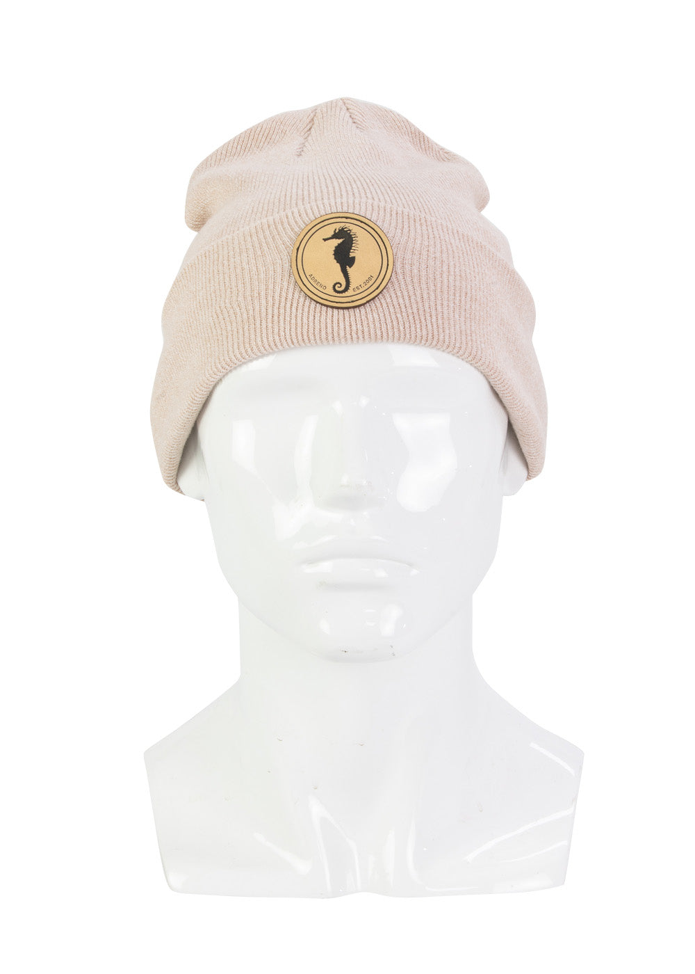 Adreno Seahorse Embroidered Beanie Hat for Men & Women - Stylish Winter Knit Cap for Outdoor Activities, Sports & Casual Wear