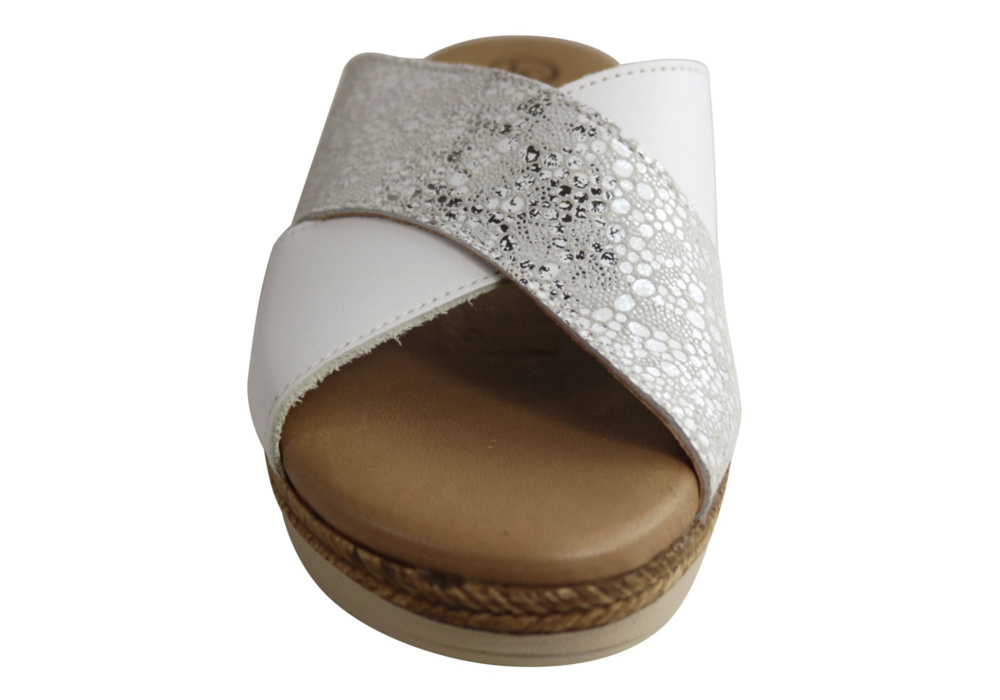 Lola Canales Anita Women's Comfort Leather Slides Sandals - Handmade in Spain - Perfect for Casual Wear, Beach & Summer Outfits