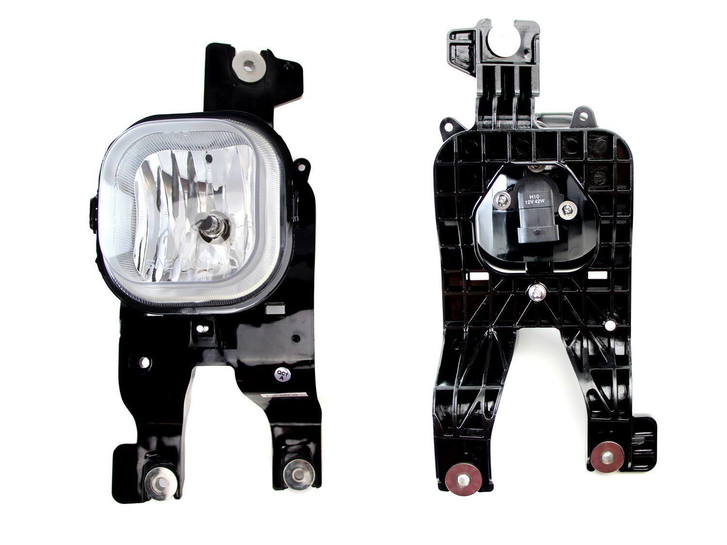 Clear Lens Fog Lights Kit with Wiring Harness & Brackets for 2008-2010 Ford F-Super Duty - Perfect for Night Driving, Off-Roading & Enhanced Visibility in Foggy Conditions