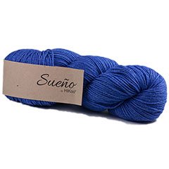 HiKoo Sueno Knitting Yarn - Soft Worsted Weight Yarn for Crochet & Knitting - Slate Blue (#1164) - Perfect for Scarves, Blankets & Baby Clothes