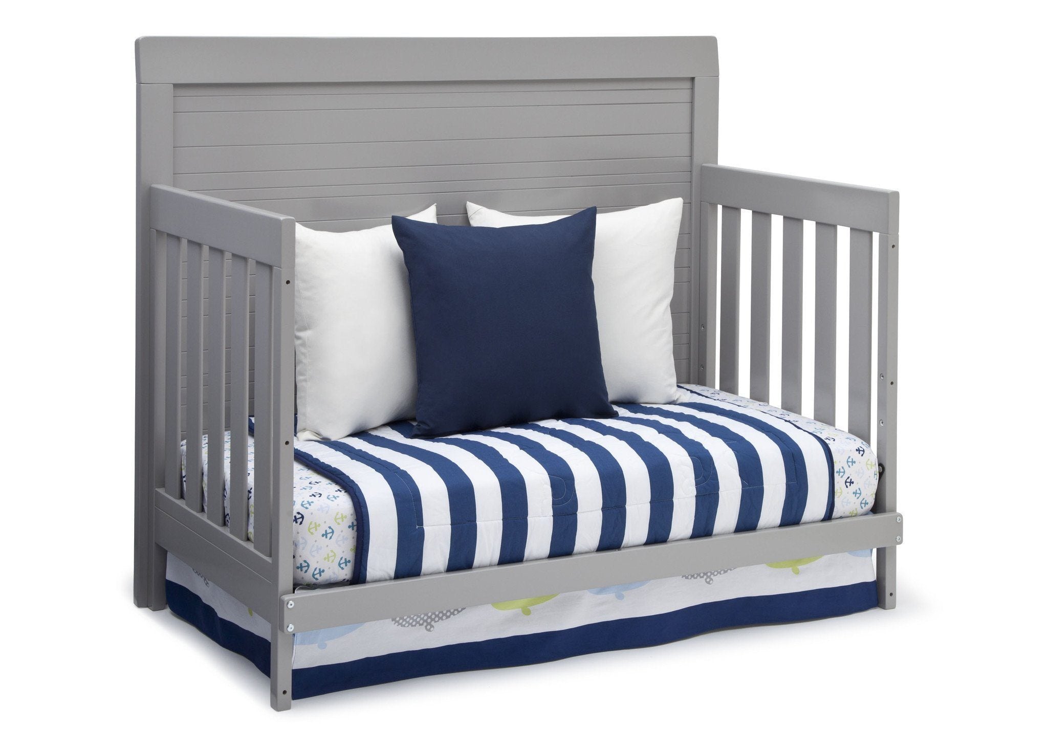 Rowen 4-in-1 Convertible Baby Crib - Toddler Bed, Daybed & Full-Size Bed - Safe Nursery Furniture for Newborns to Teens - Perfect for Bedrooms, Daycare & Guest Rooms