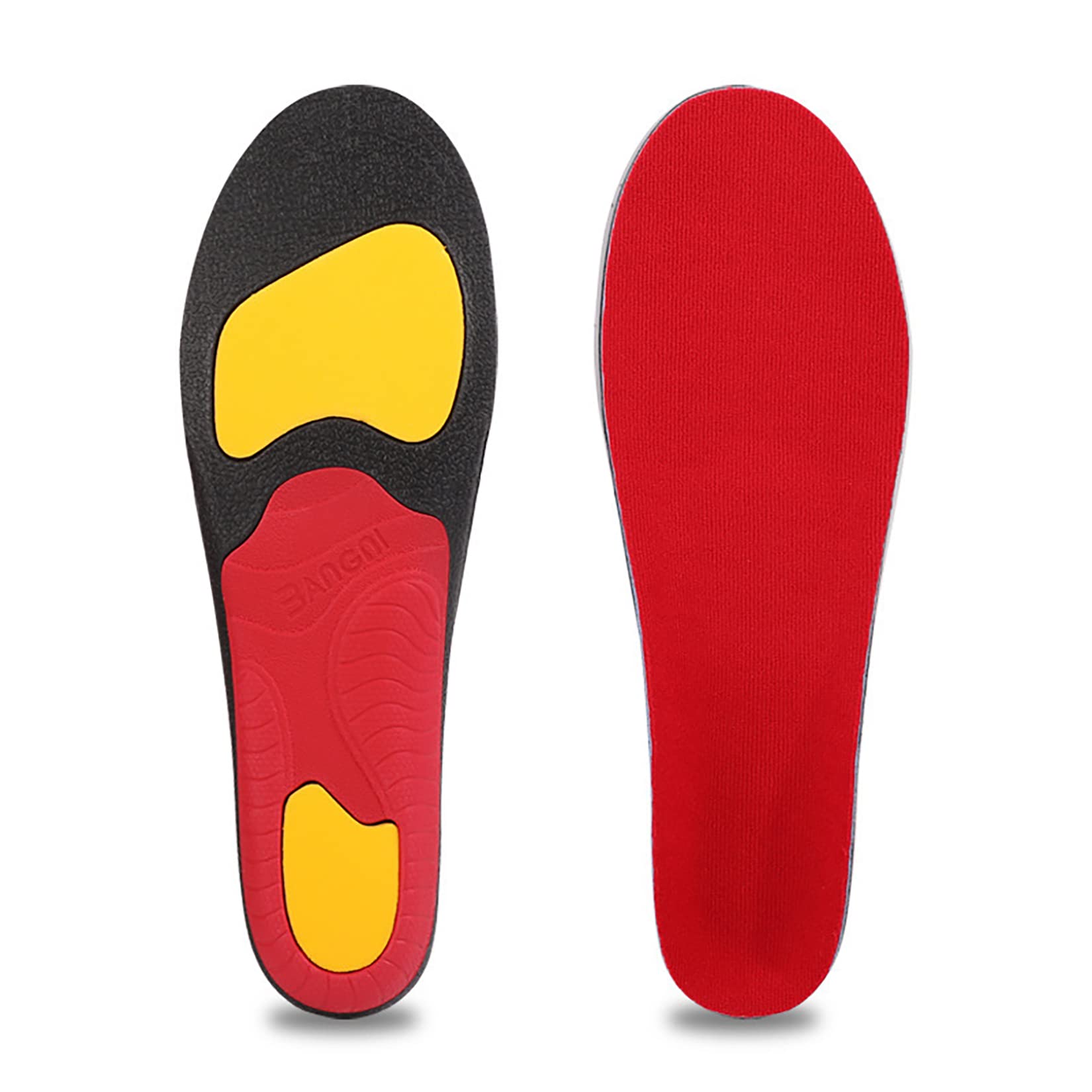 Plantar Fasciitis Arch Support Insoles for Men & Women - Orthotic Shoe Inserts for High Arch Pain Relief, Flat Feet & Work Boots - Heavy Duty Support for All-Day Comfort | Perfect for Running, Hiking & Standing Jobs