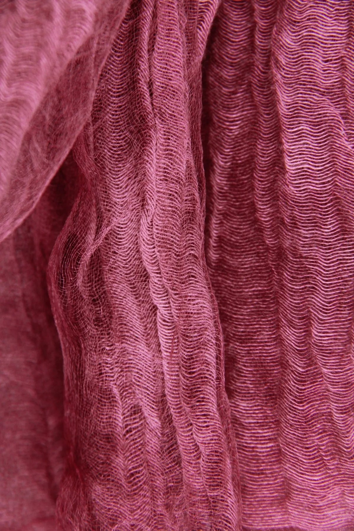 Elegant Diaphanous Textured Wrap Silk Scarf for Women - Lightweight Fashion Accessory for Office, Wedding & Special Occasions