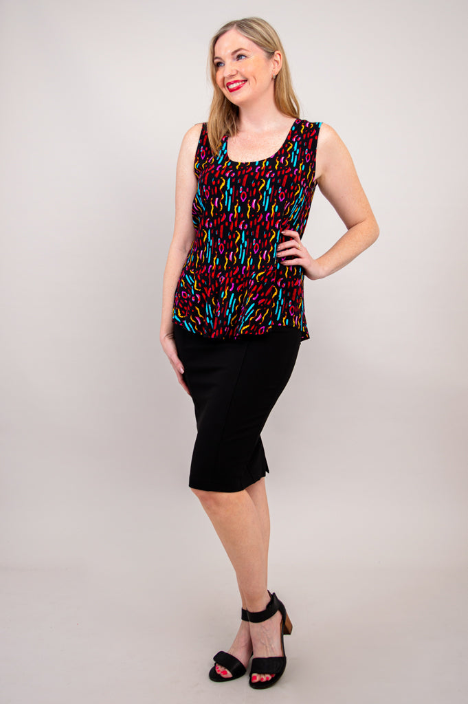 Ginny Tank Top - Breathable Linen Bamboo Blend - Perfect for Yoga, Beach & Summer Outfits