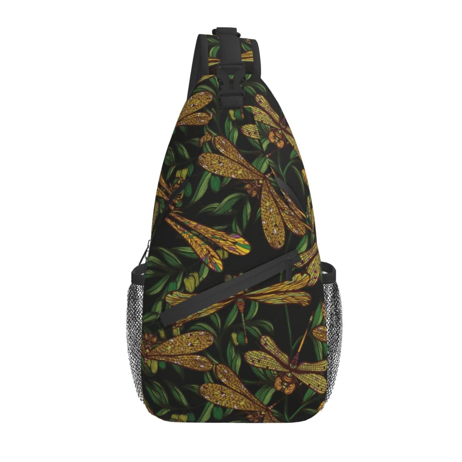 **Flowers Sling Bag for Men & Women - Crossbody Shoulder Bag, Lightweight Small Backpack for Outdoor Travel, Hiking, Gym & Daily Use**