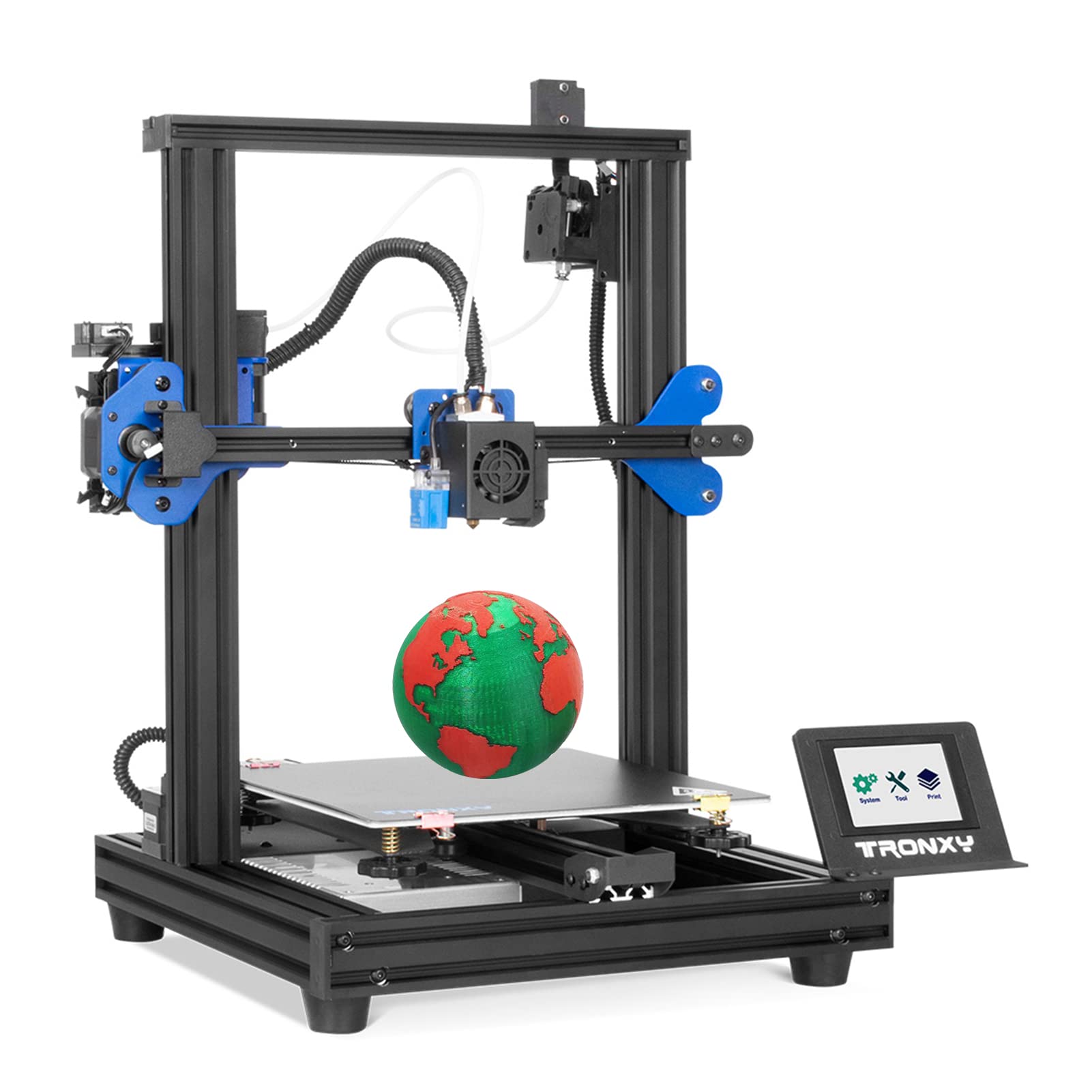XY-2 PRO 2E Dual Extruder 3D Printer - Semi-Assembled Two-Color Printing with Silent Mainboard, 255x255x245mm Build Volume | Perfect for Home DIY, Prototyping & Small Business Manufacturing