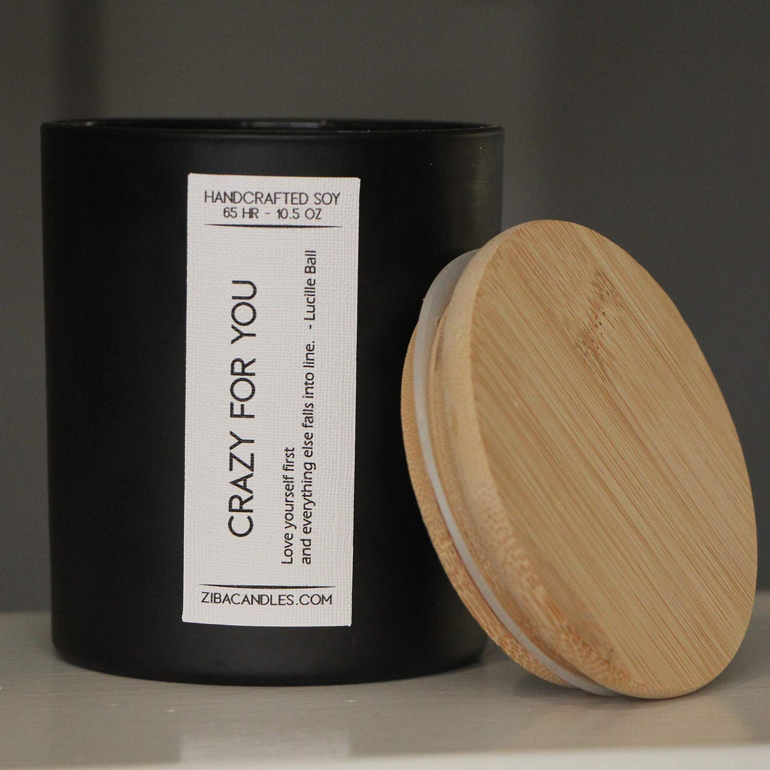 Ziba Candles - Crazy for You Men's Cologne - Saffron, Black Currant, Anise & Amber Scent with Patchouli, Cedar & Vanilla Notes | Premium Masculine Fragrance for Date Nights, Gifts & Everyday Confidence Boost