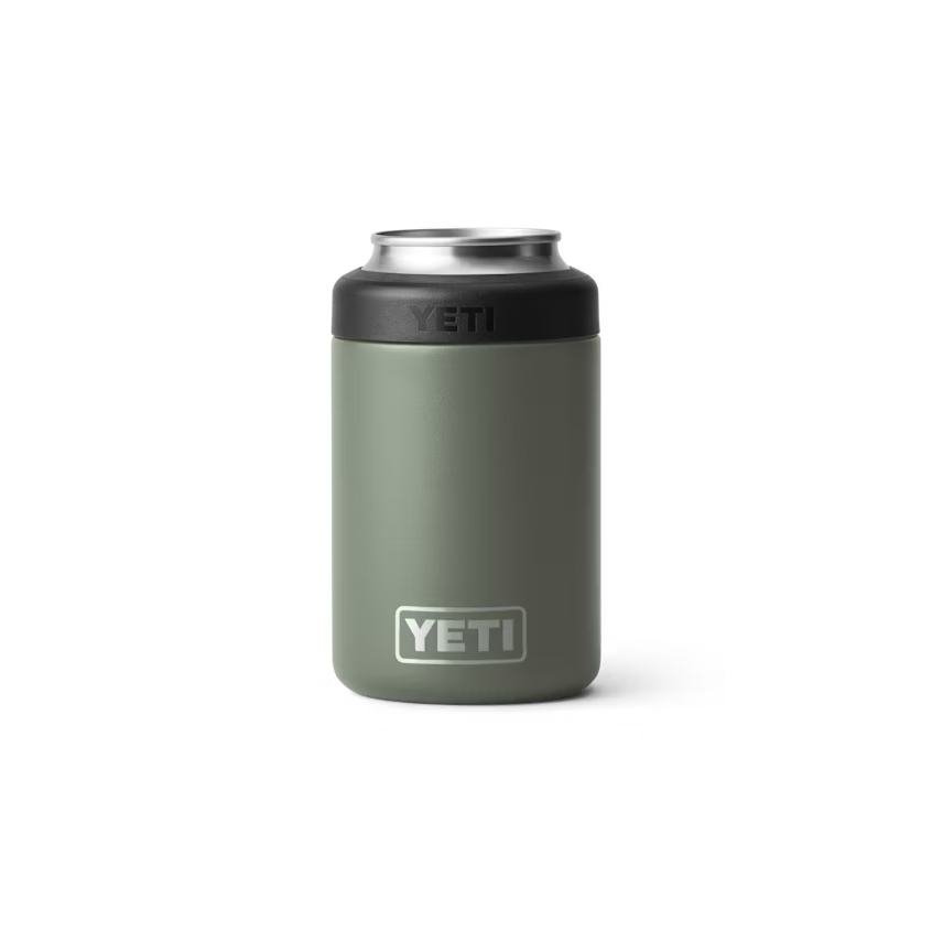 Yeti Rambler Colster 2.0 Insulated Can Cooler - Camp Green | Keep Drinks Cold for Hours | Perfect for Camping, Hiking, Beach & Outdoor Adventures