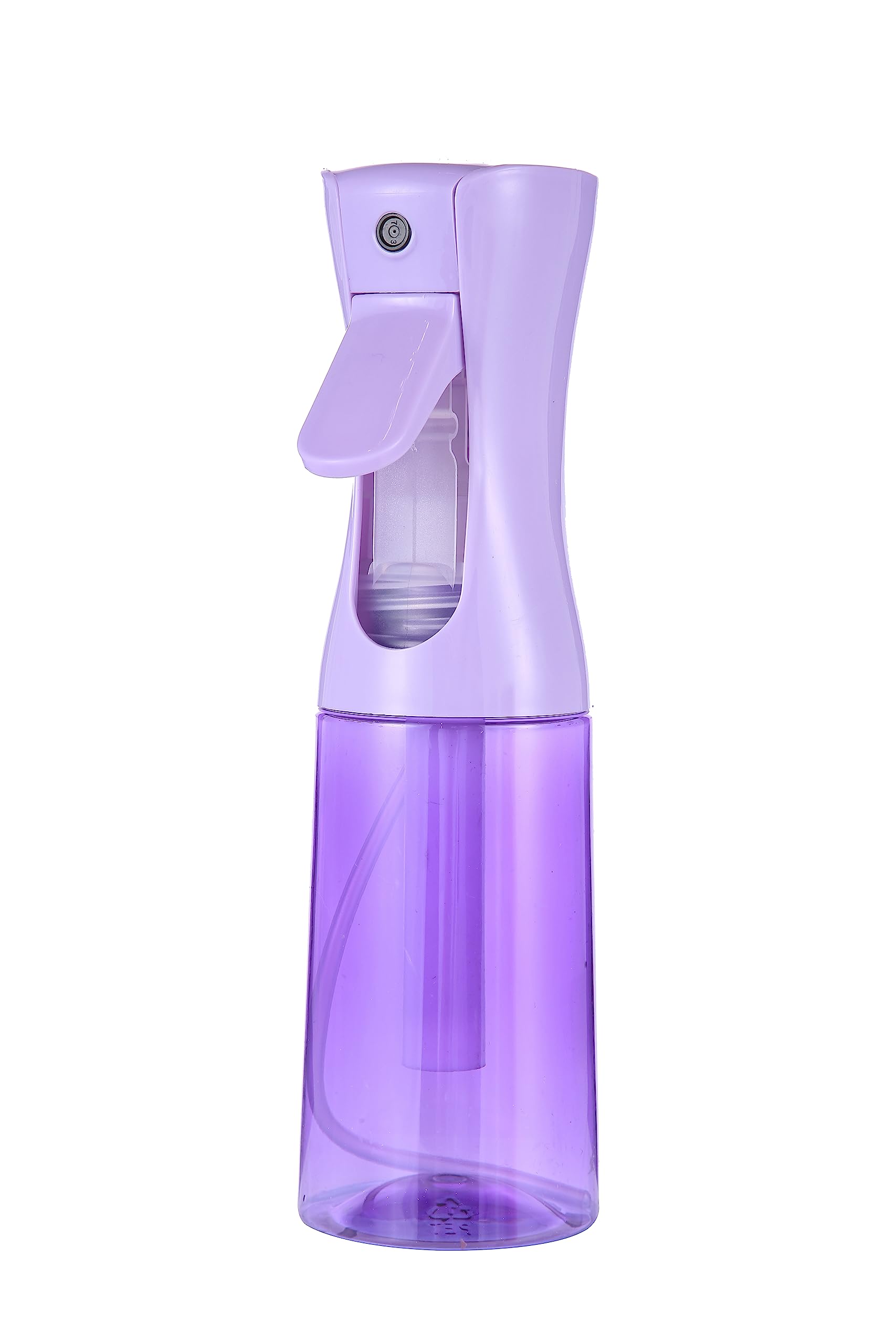 D-DIVINE Ultra Fine Continuous Spray Bottle - Durable Empty Water Mister for Hairstyling, Plants, Cleaning, Cooking & Skin Care (Purple) - Perfect for Salon, Home, Garden & Travel Use