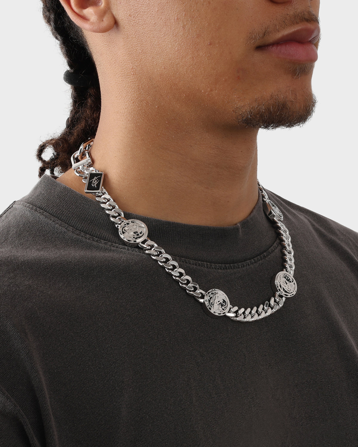 Stylish Cosmo Chain Necklace in Silver - Perfect for Everyday Wear, Date Nights & Gift Giving