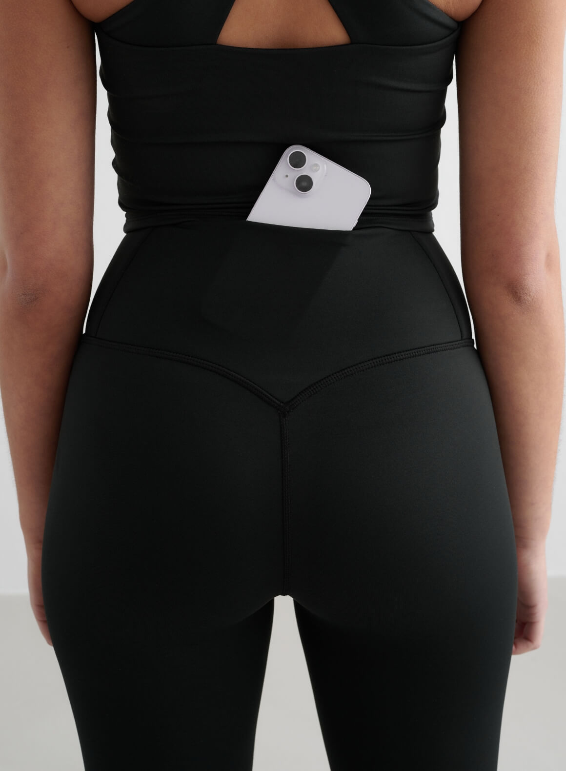 Black Core Tights for Women - High Waist Yoga Leggings, Workout Running Pants - Perfect for Gym, Yoga, Running & Everyday Wear