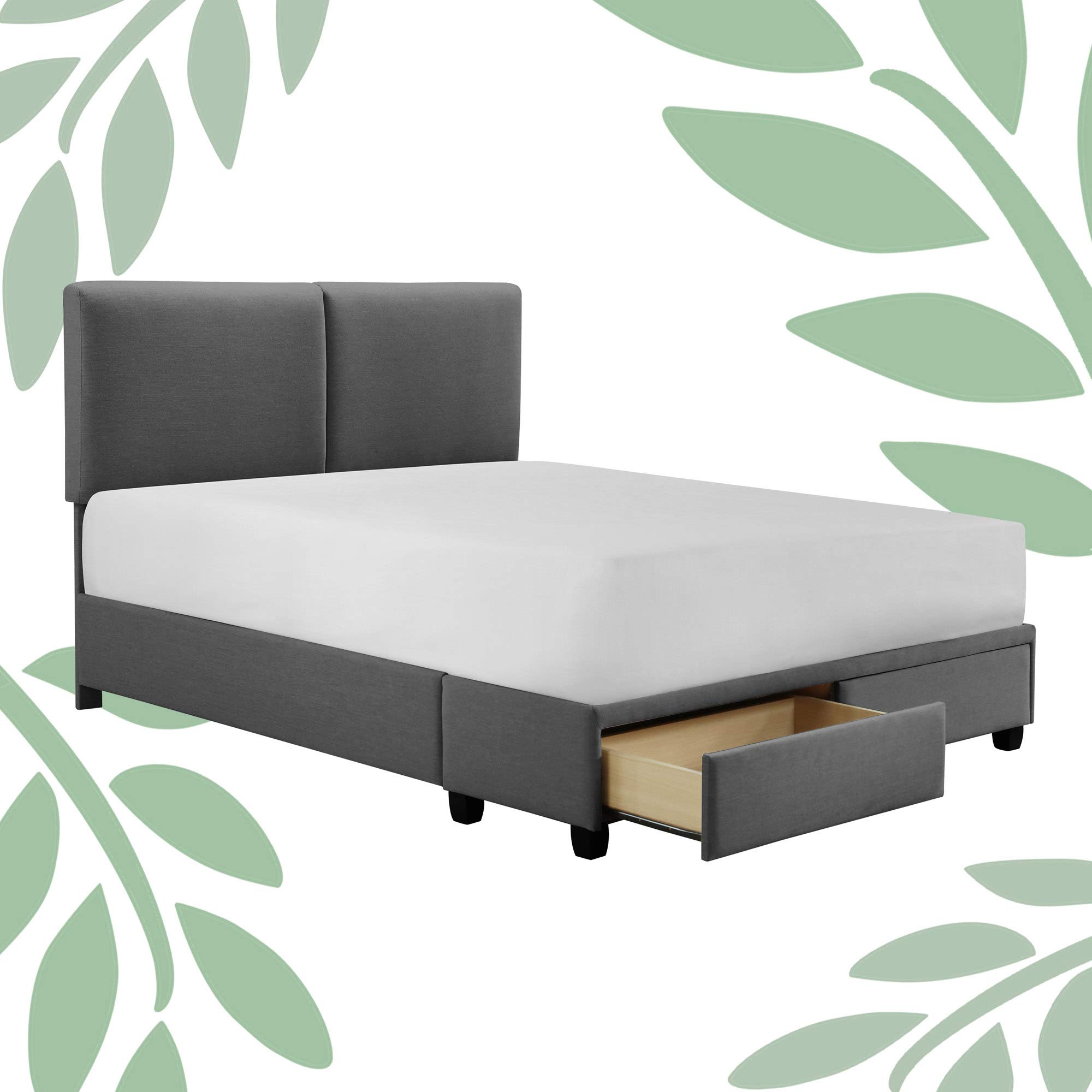 Finch Maxwell Upholstered Storage Bed Frame with 2 Large 29