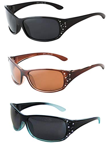 3 Pack - Midnight Black, Honey Amber, Black & Blue