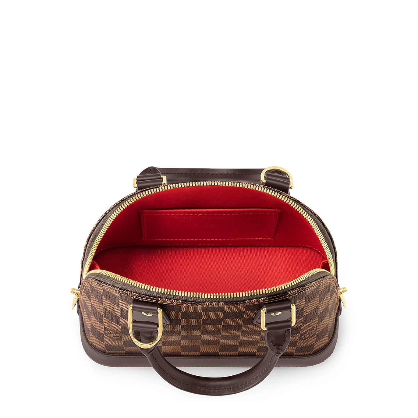 Louis Vuitton Damier Ebene Canvas Alma BB Crossbody Bag - Luxury Designer Handbag for Women, Perfect for Work, Travel & Everyday Use