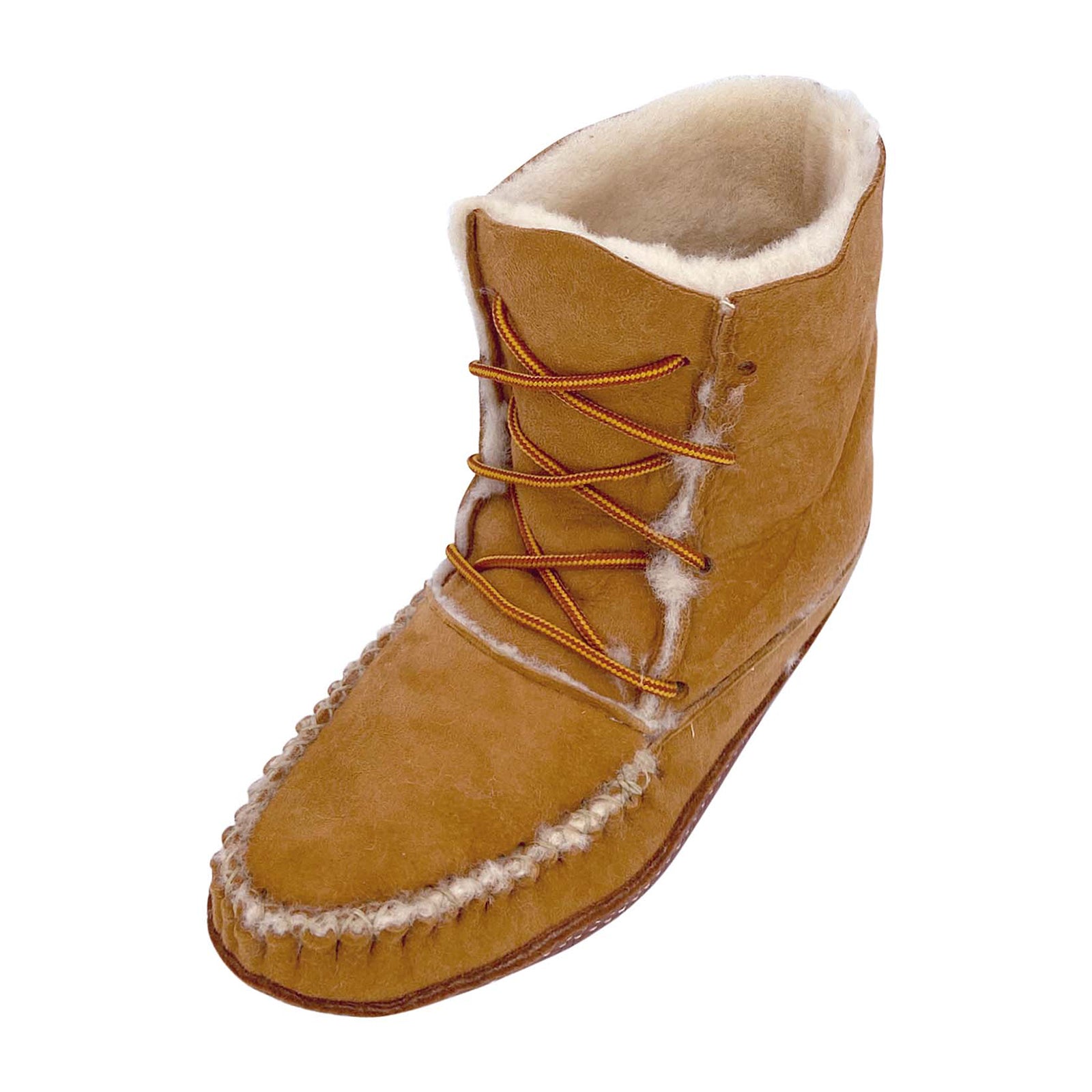 Women's Sheepskin Lined Soft Sole Moccasin Slipper Boots - Cozy Winter House Shoes for Indoor & Outdoor Comfort - Perfect for Lounging, Travel and Cold Weather Wear