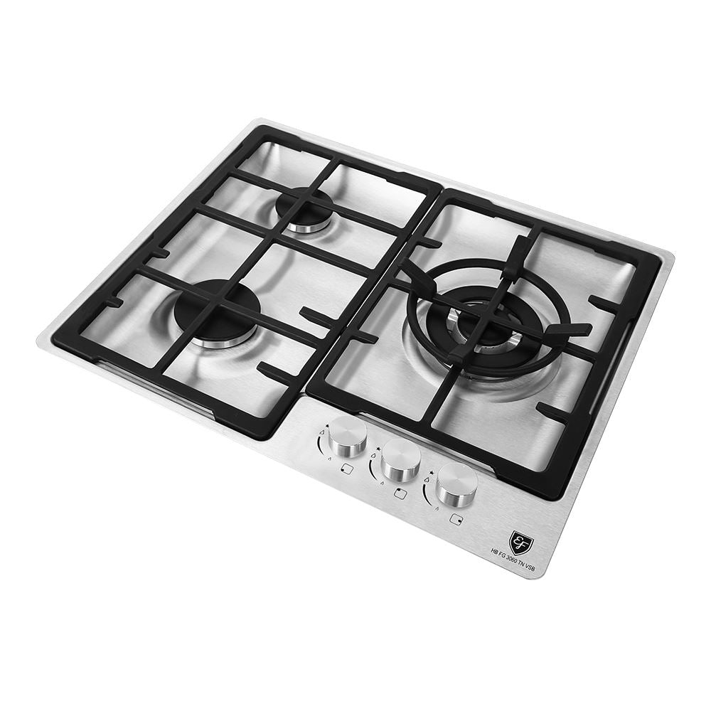 EF HB FG 3060 TN VSB Built-in Gas Hob - 30