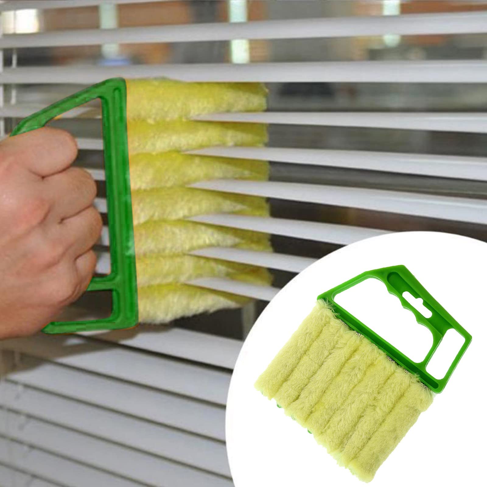 Blinds Cleaning Brush - Detachable & Durable for Blinds, Vents, and Dusting - Perfect for Home, Office, and Window Maintenance