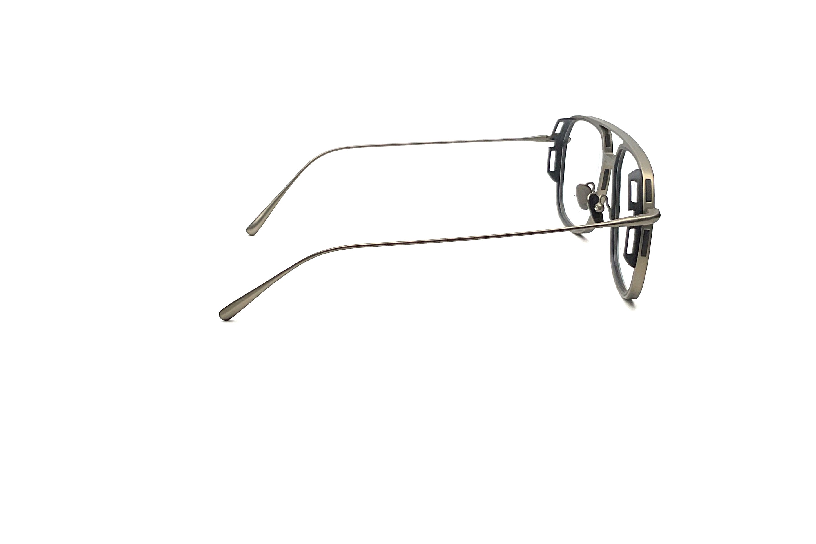 BRETT Eyewear Louis Gunmetal Black Sunglasses for Men - Stylish UV Protection Shades for Driving, Outdoor & Fashion