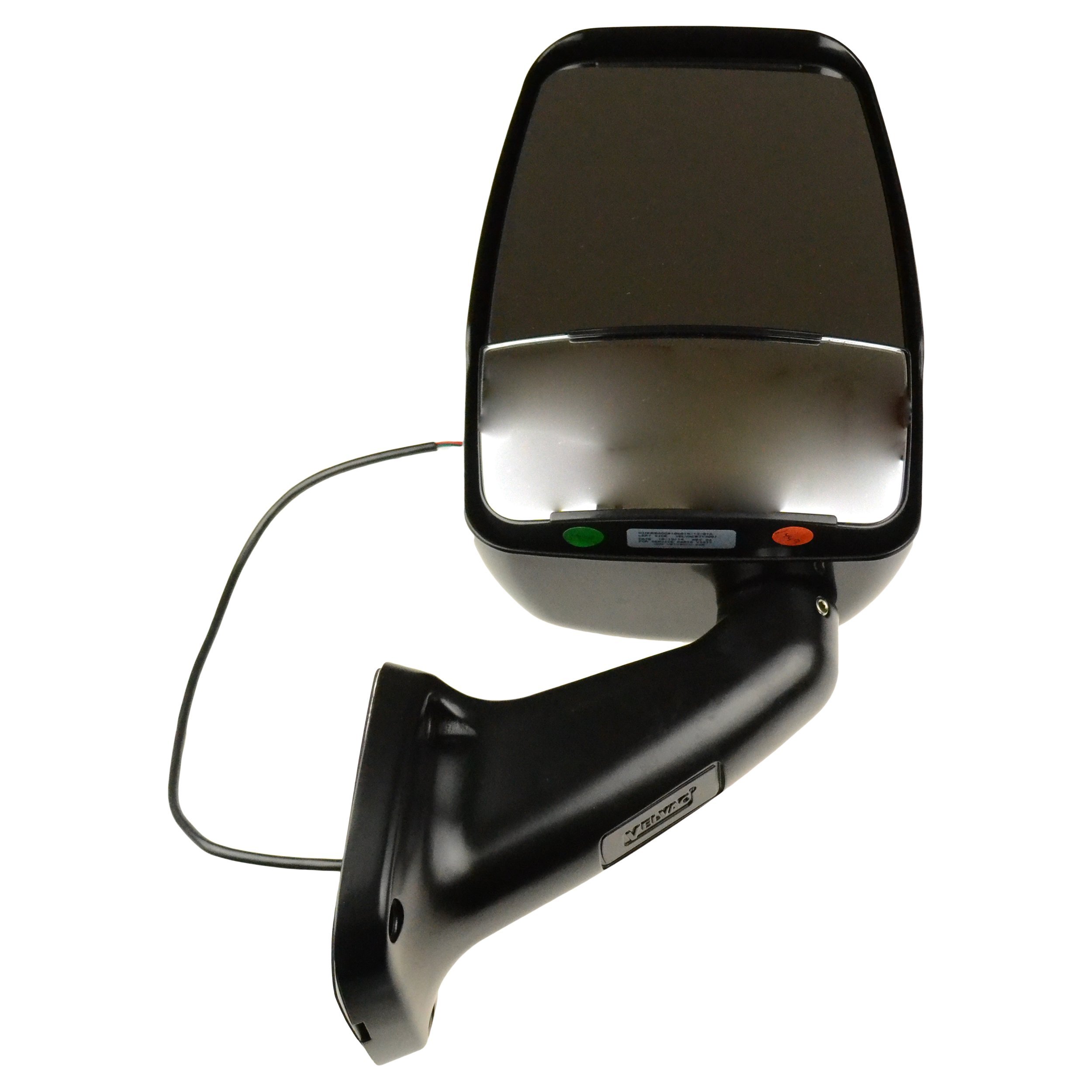 Velvac 713802 Heated Remote Side Mirror for Trucks & RVs - Defrost & Adjust Without Opening Window - Perfect for Winter Driving & Towing