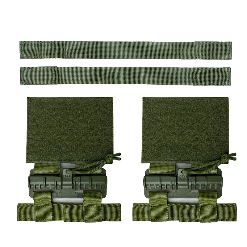 Universal Quick Release Buckle Set for Tactical Vests - Heavy Duty Plastic Side Release Buckles for Military Gear, Backpacks & Outdoor Equipment - Perfect for Hiking, Camping & Airsoft Accessories