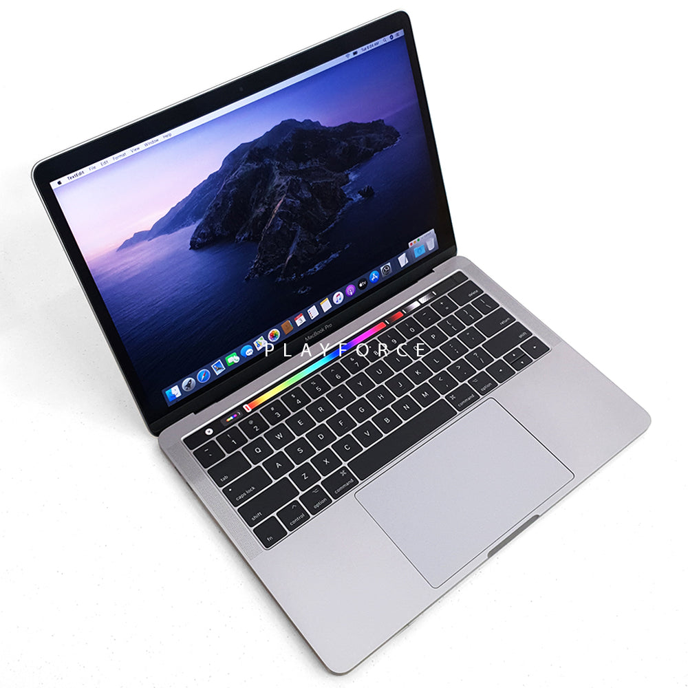 Apple MacBook Pro 13-inch 2019 Model - 512GB SSD, 4 Thunderbolt Ports, Space Gray (Includes AppleCare+) - Perfect for Business Professionals, Students & Creative Work
