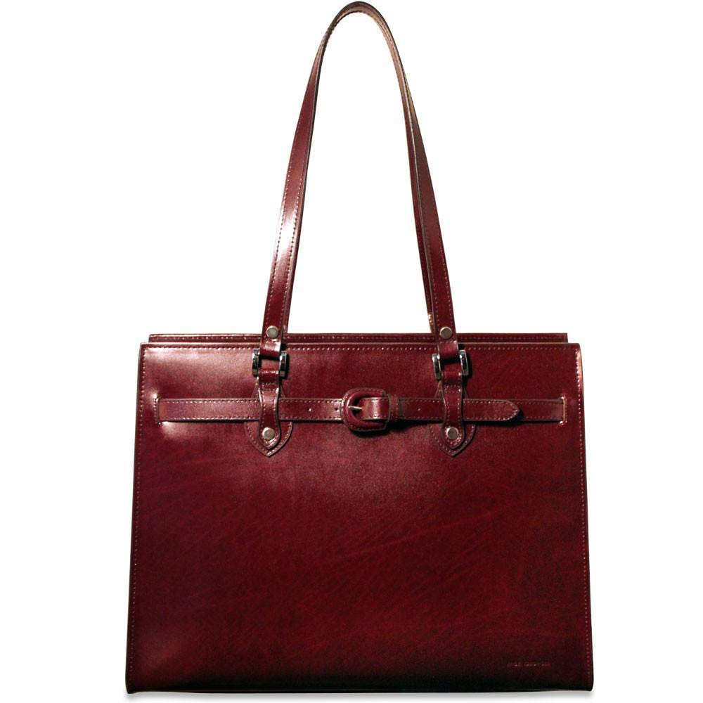 Milano Alexis Business Tote Bag #3886 - Professional Leather Work Bag for Women, Spacious Office Tote with Laptop Compartment | Perfect for Business Meetings, Commuting & Travel