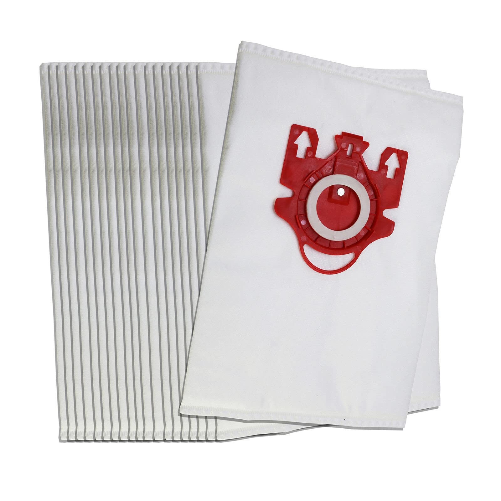 20 Pcs FJM Type Vacuum Cleaner Dust Bags & Filters - Compatible with Miele C1 C2 Compact Vacuum Accessories | Replacement Parts for Home Cleaning & Pet Hair Removal