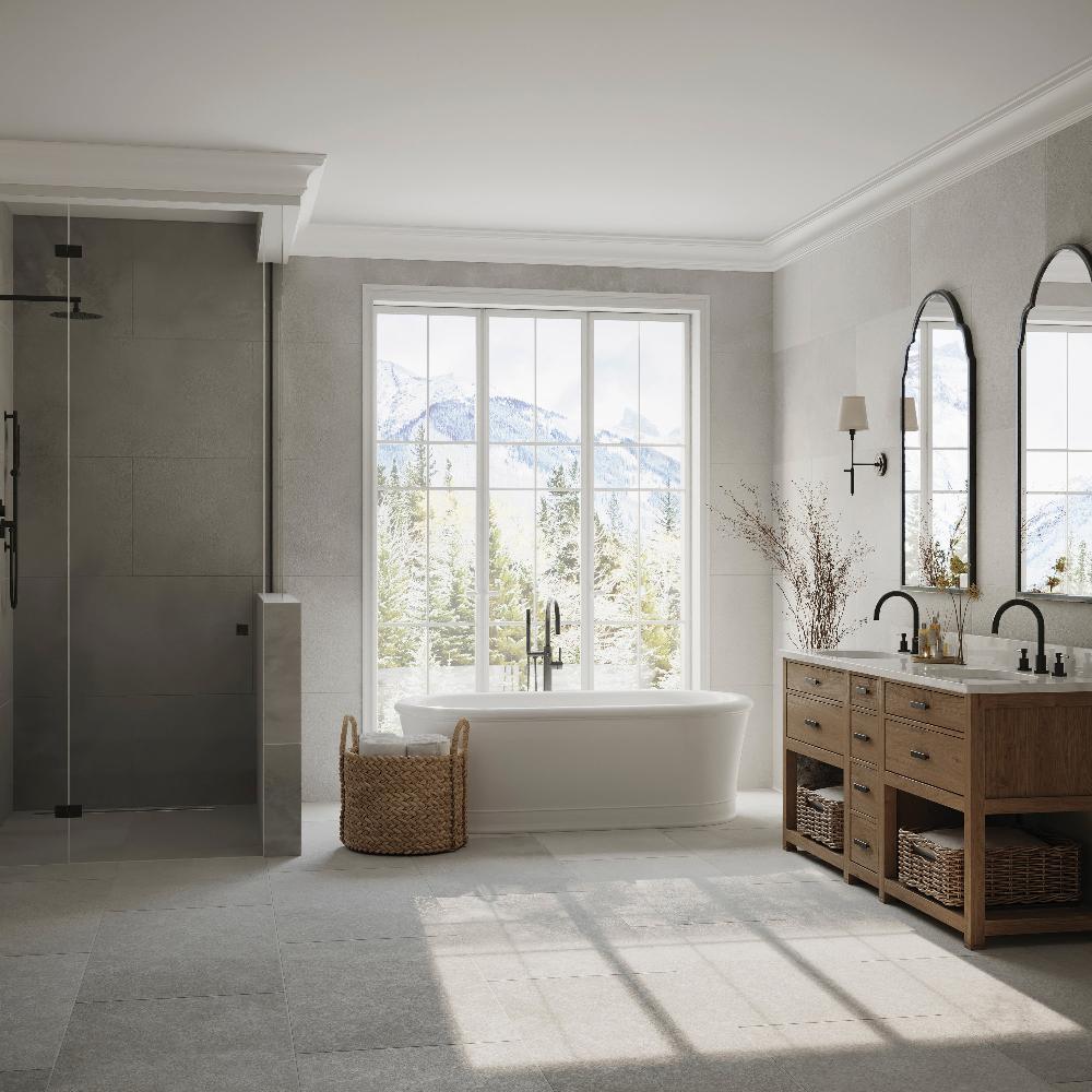ZLINE Emerald Bay Thermostatic Shower System with Body Jets in Matte Black - Luxury Rainfall Showerhead & Handheld Sprayer for Spa-Like Bathroom Experience (EMBY SHS T3 MB) - Perfect for Master Bathrooms & Modern Home Renovations