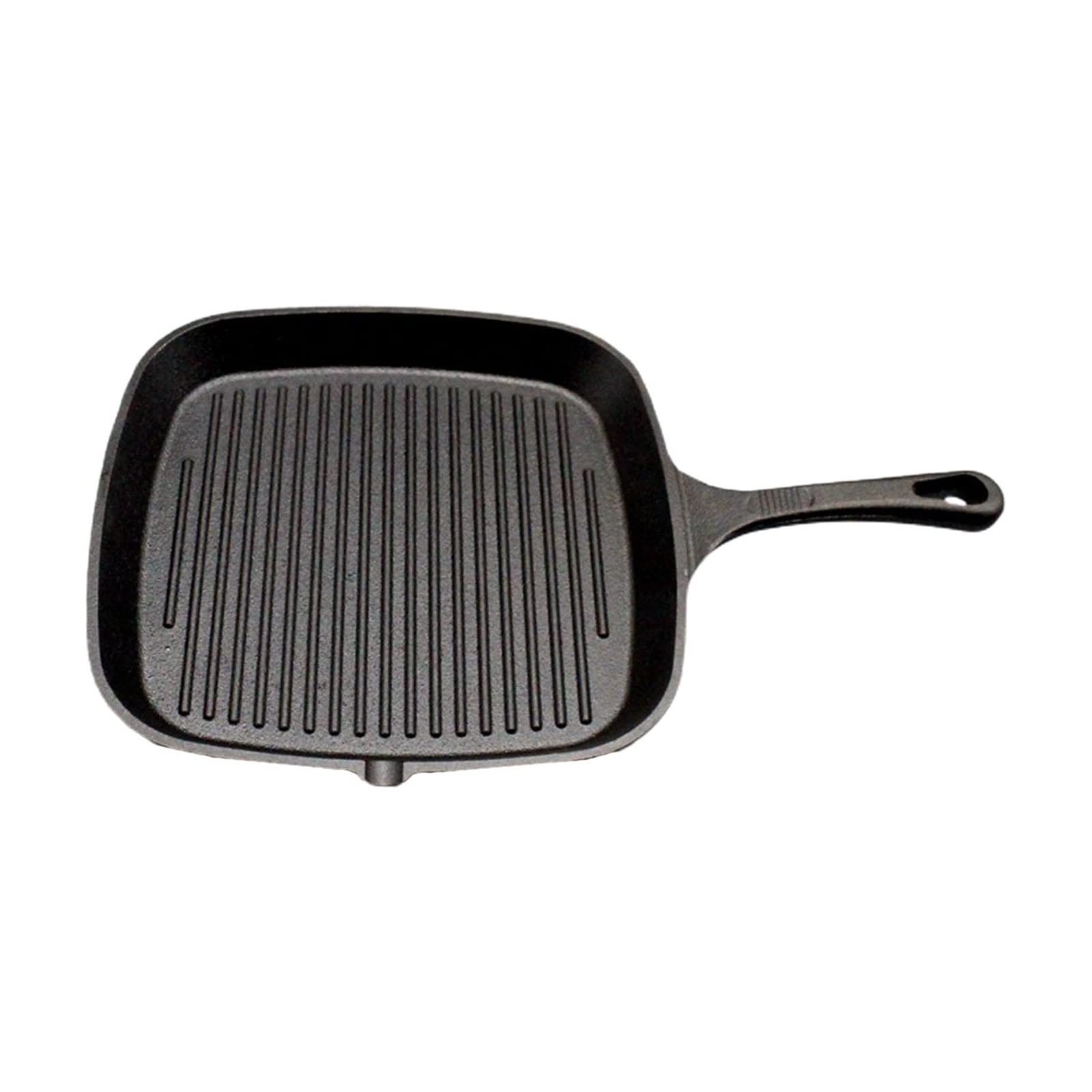 Non-Stick Square Grill Pan - Portable Stovetop Teppanyaki & Frying Griddle with Handle - Indoor Home Kitchen Cooking Supplies (With Accessories) - Perfect for Camping, RV Trips & Small Kitchen Cooking