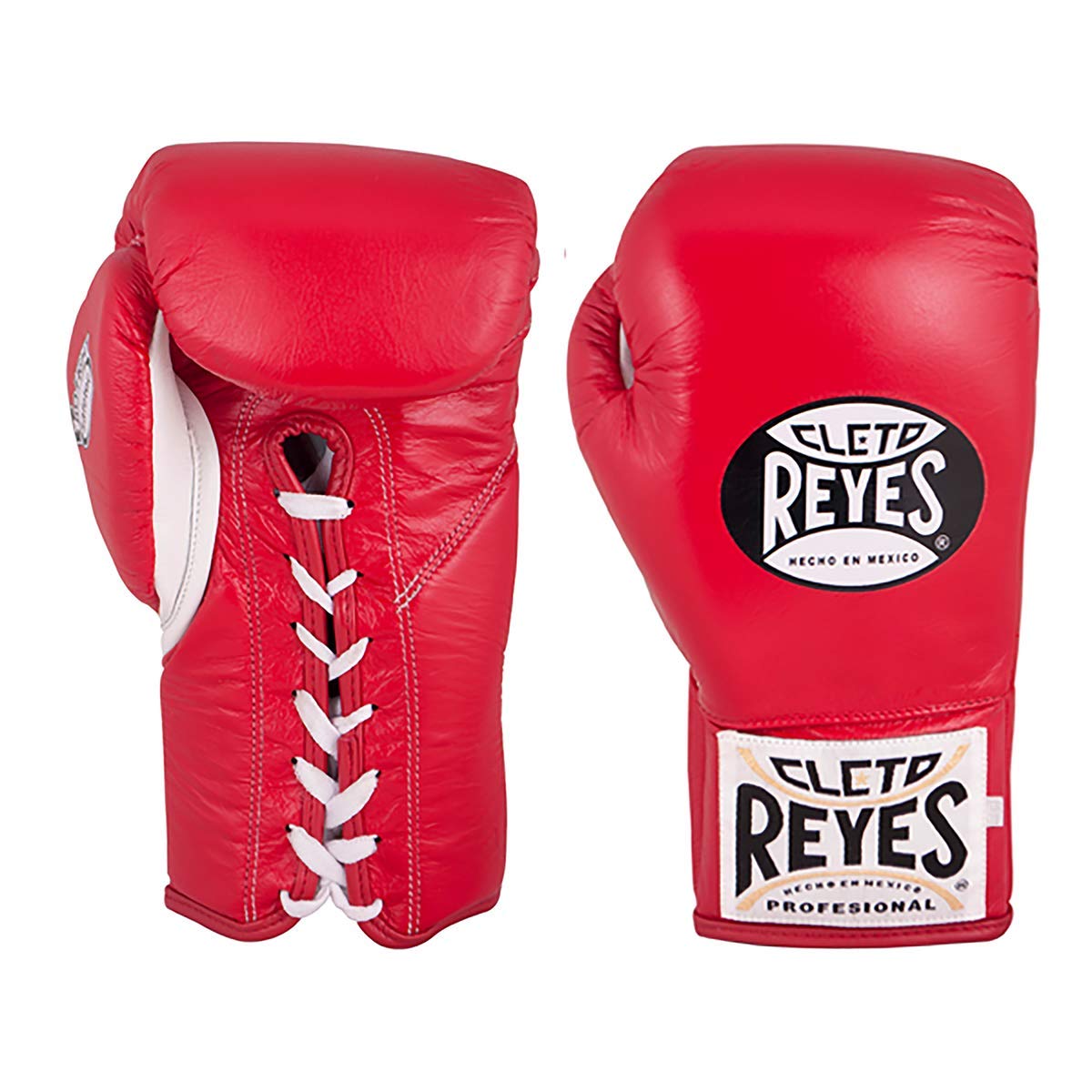 Cleto Reyes Official Leather Boxing Gloves - Professional Safetec Training Gloves for Men & Women | Perfect for Sparring, Heavy Bag Work & Boxing Training