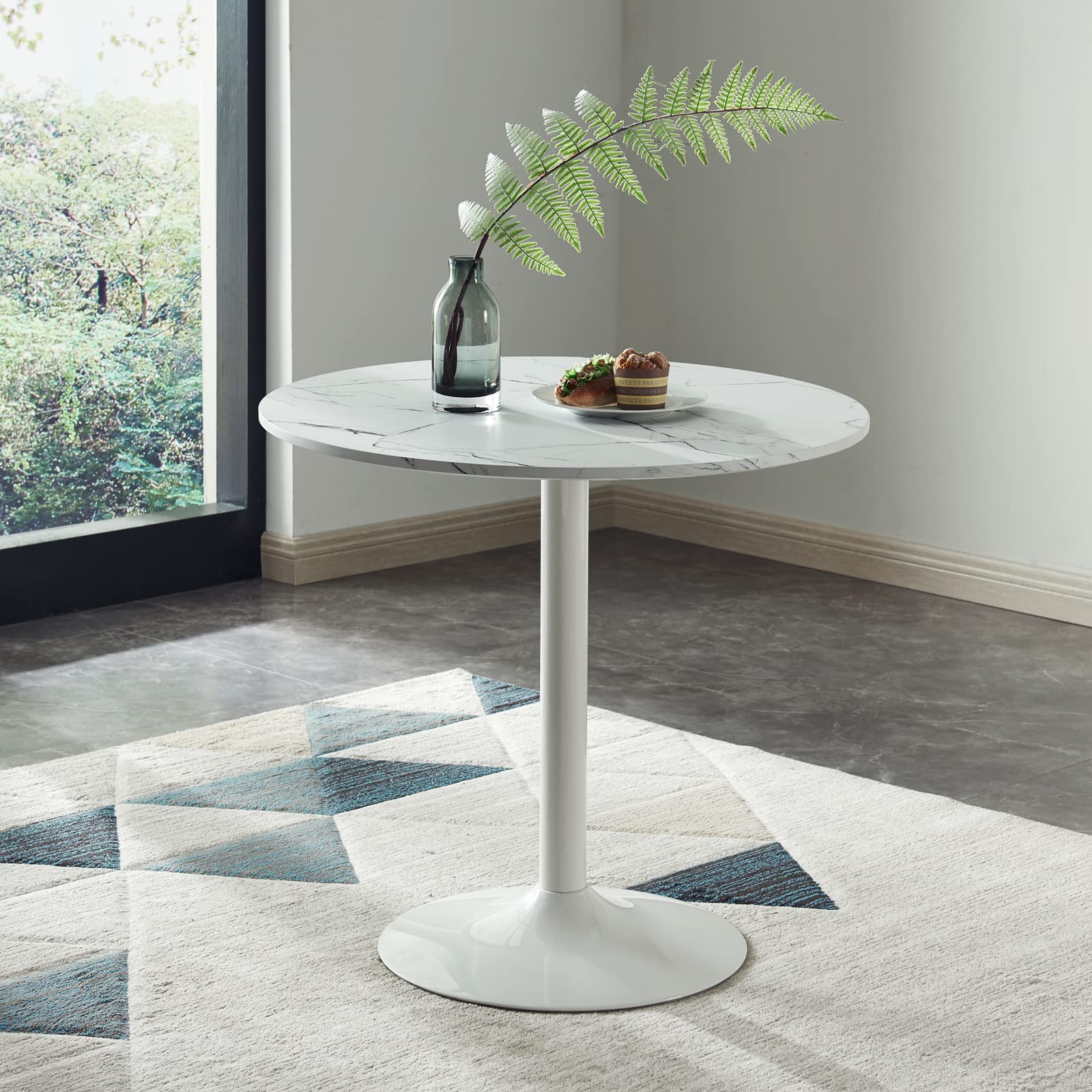 Modern Round Dining Table 31.5