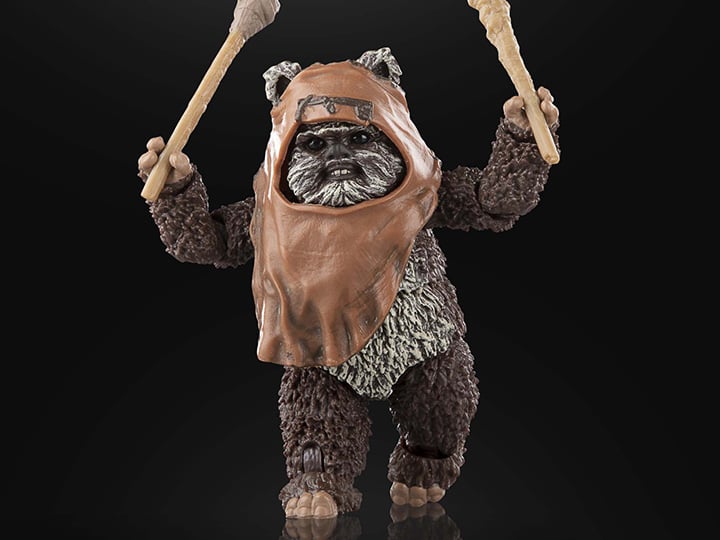 Star Wars The Black Series Wicket W. Warrick Action Figure - Return of the Jedi 6-Inch Collectible Toy for Fans & Display