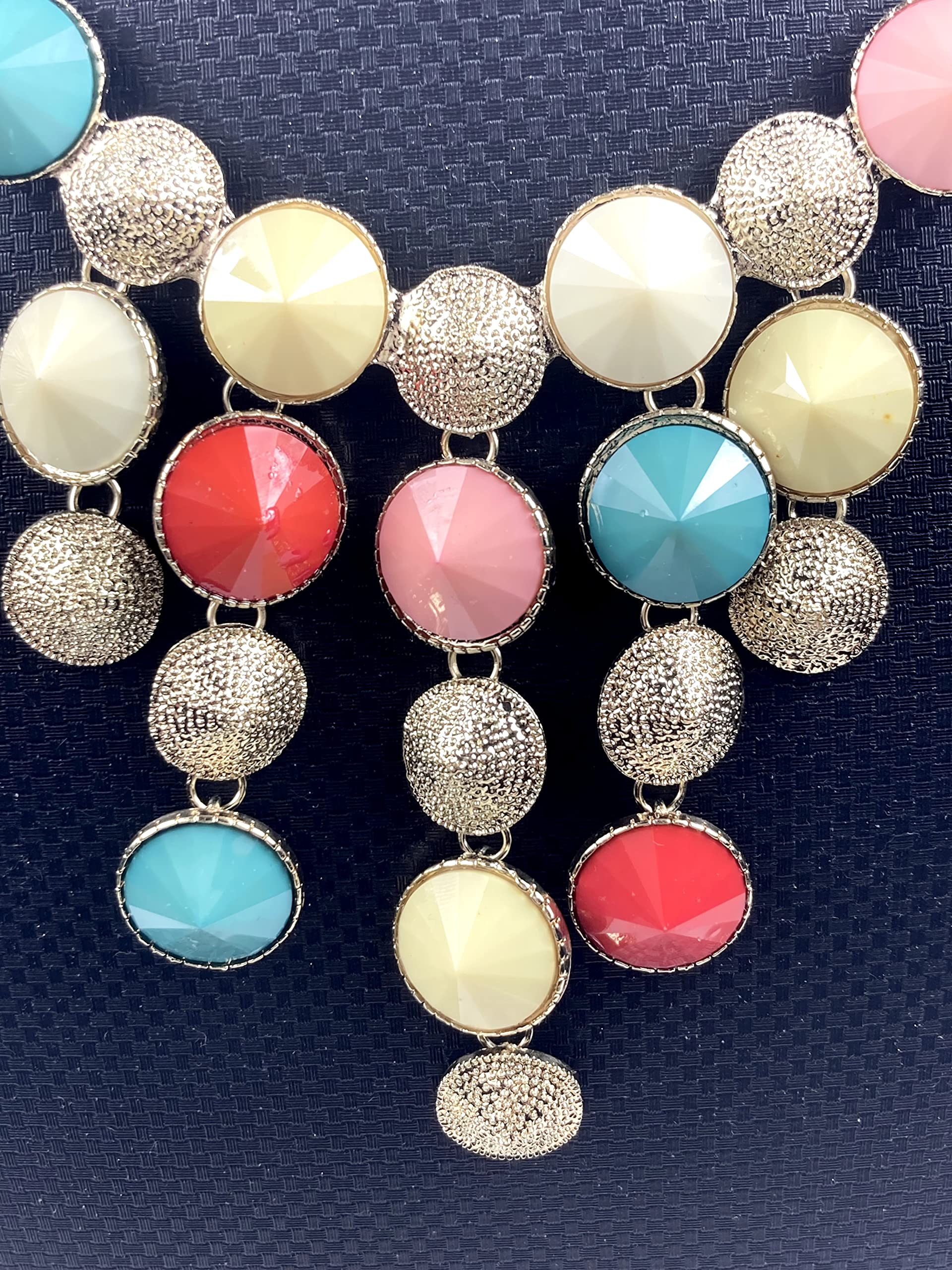 Stylish Purple Whale Fashion Summer Color Bubble Dangle Resin Pendant Statement Necklace for Women - Perfect for Beach Parties, Date Nights & Summer Outfits