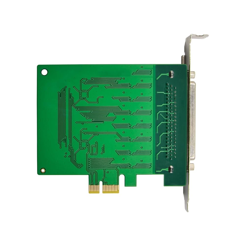 Spactz ST355 PCIe Multi-Serial I/O Control Card - 17V358 16S RS232 Industrial Adapter for Communication & Device Control | Perfect for Industrial Automation, Data Acquisition & Multi-Device Management