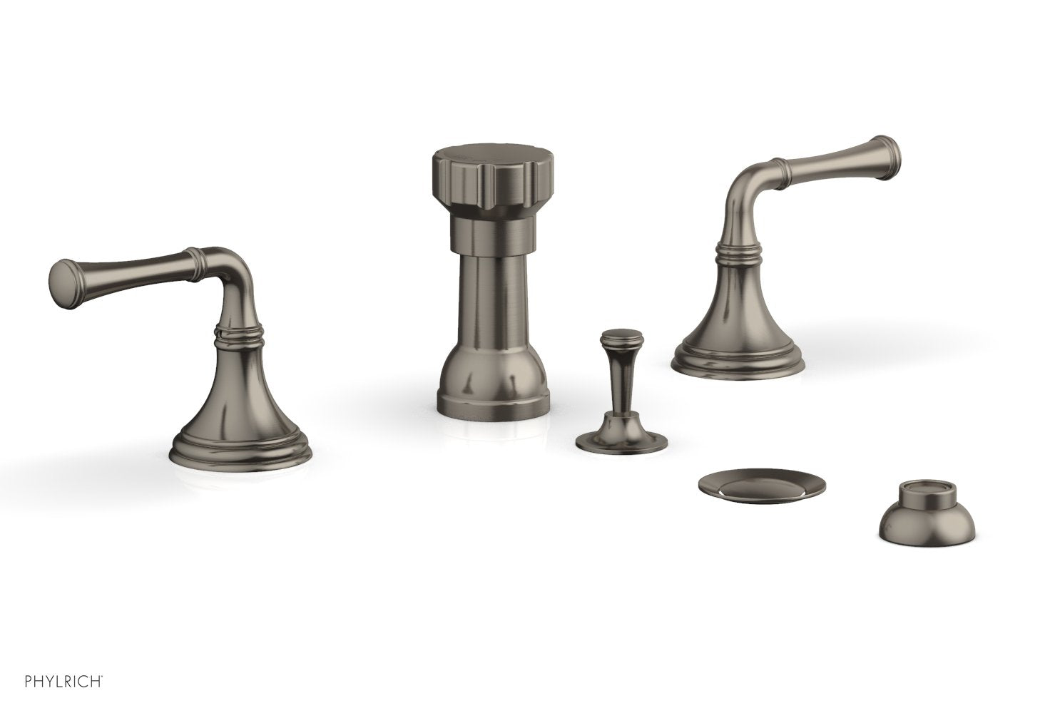 3RING Four Hole Bidet Set D4205 - Stainless Steel Bidet Sprayer with 4 Holes for Toilet, Bathroom Hygiene & Cleaning - Perfect for Home, RV, and Travel Use