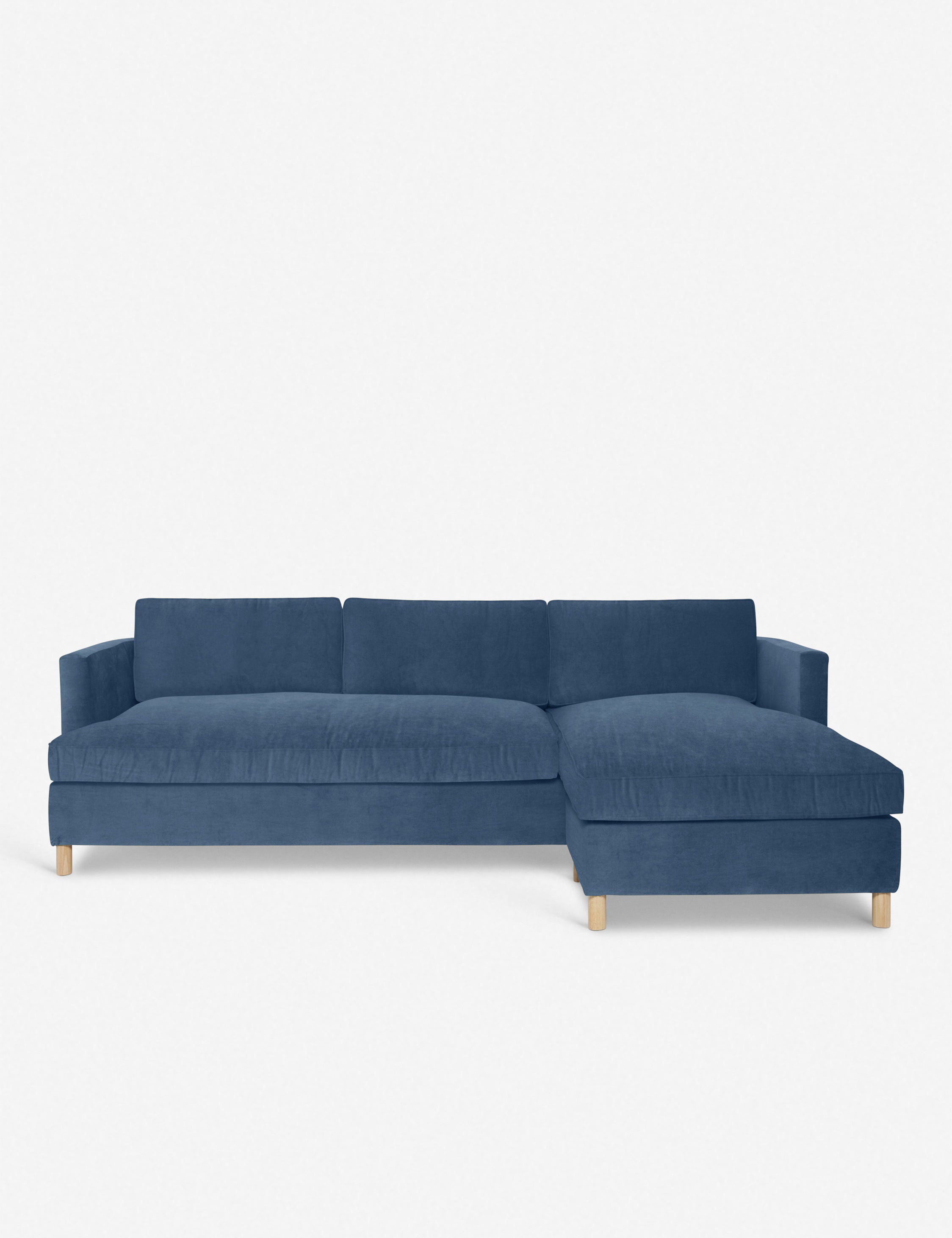 Belton Sectional Sofa by Ginny Macdonald - Modern L-Shaped Couch with Reversible Chaise for Living Room, Family Room & Home Theater