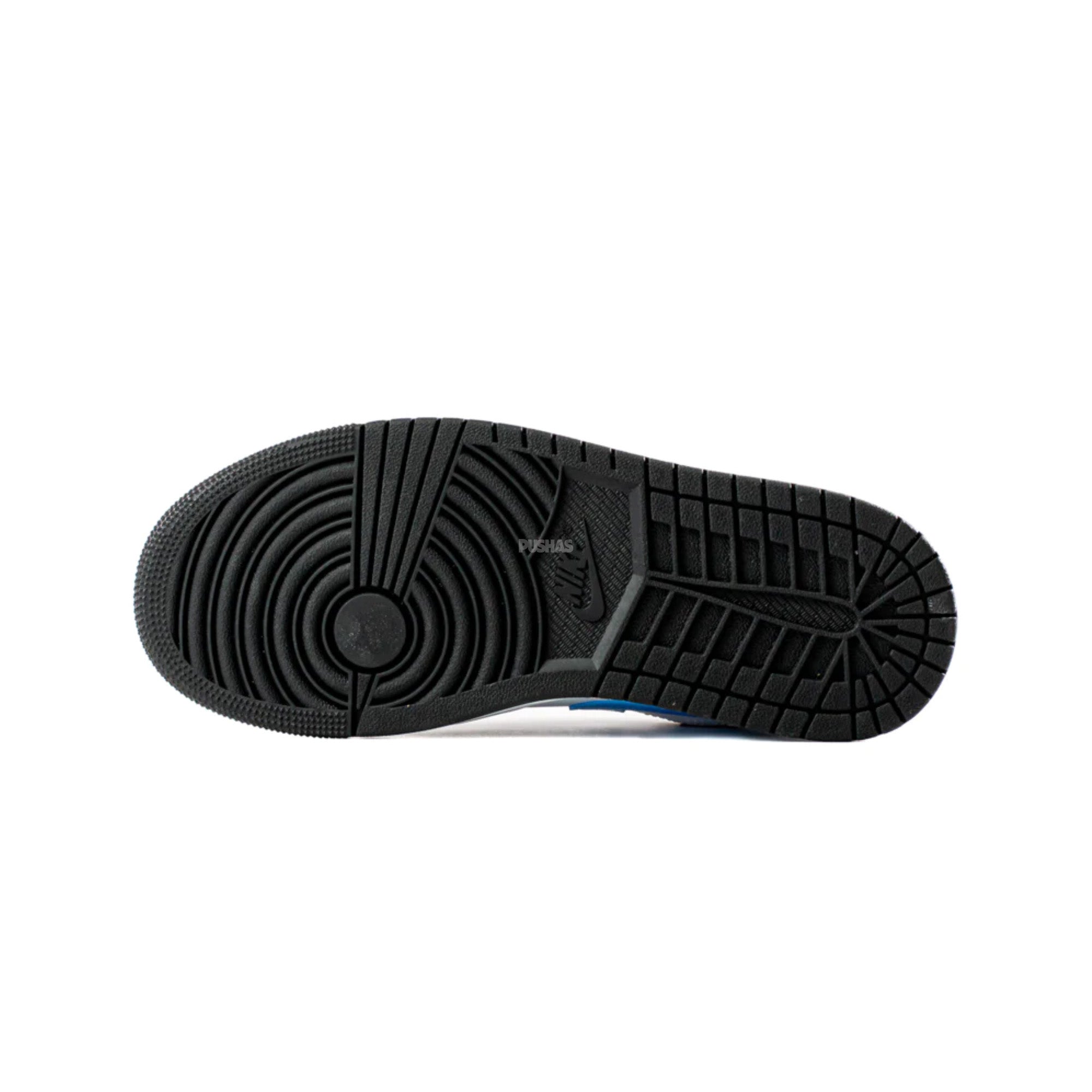 Air Jordan 1 Low 'Black University Blue White' Women's Sneakers (2021 Release) - Casual Wear, Street Style & Basketball Fashion