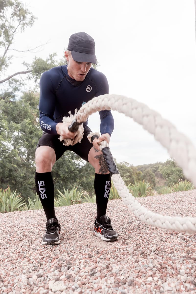 Men's Premium Compression Half Tights - Enhanced Blood Circulation, Muscle Recovery for Rugby, Running & Gym Workouts - Ideal for Athletes & Fitness Enthusiasts