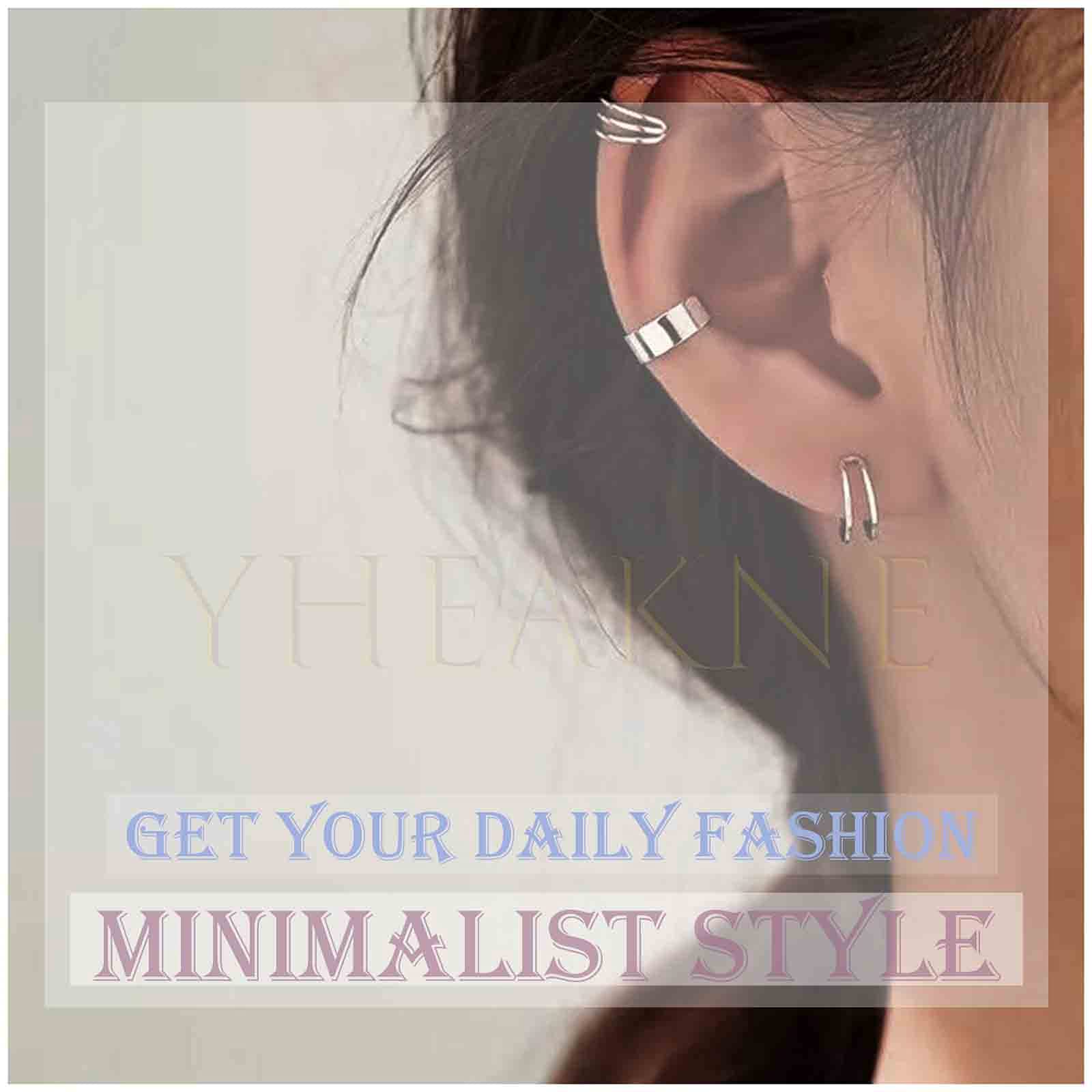 Boho Rhinestone Twist Earrings | Rose Gold Spiral Double Hoop Earrings | CZ Swirl Wrap Hoop Jewelry for Women & Girls | Perfect for Parties, Weddings & Everyday Wear