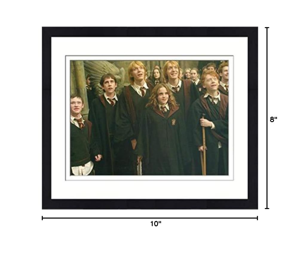 Autograph Warehouse 559849 8x10 Inch Hermione Granger Matted & Framed Photo - Harry Potter, Hogwarts School, Emma Watson - Perfect for Harry Potter Fans, Home Decor, Gift for Collectors & Movie Lovers