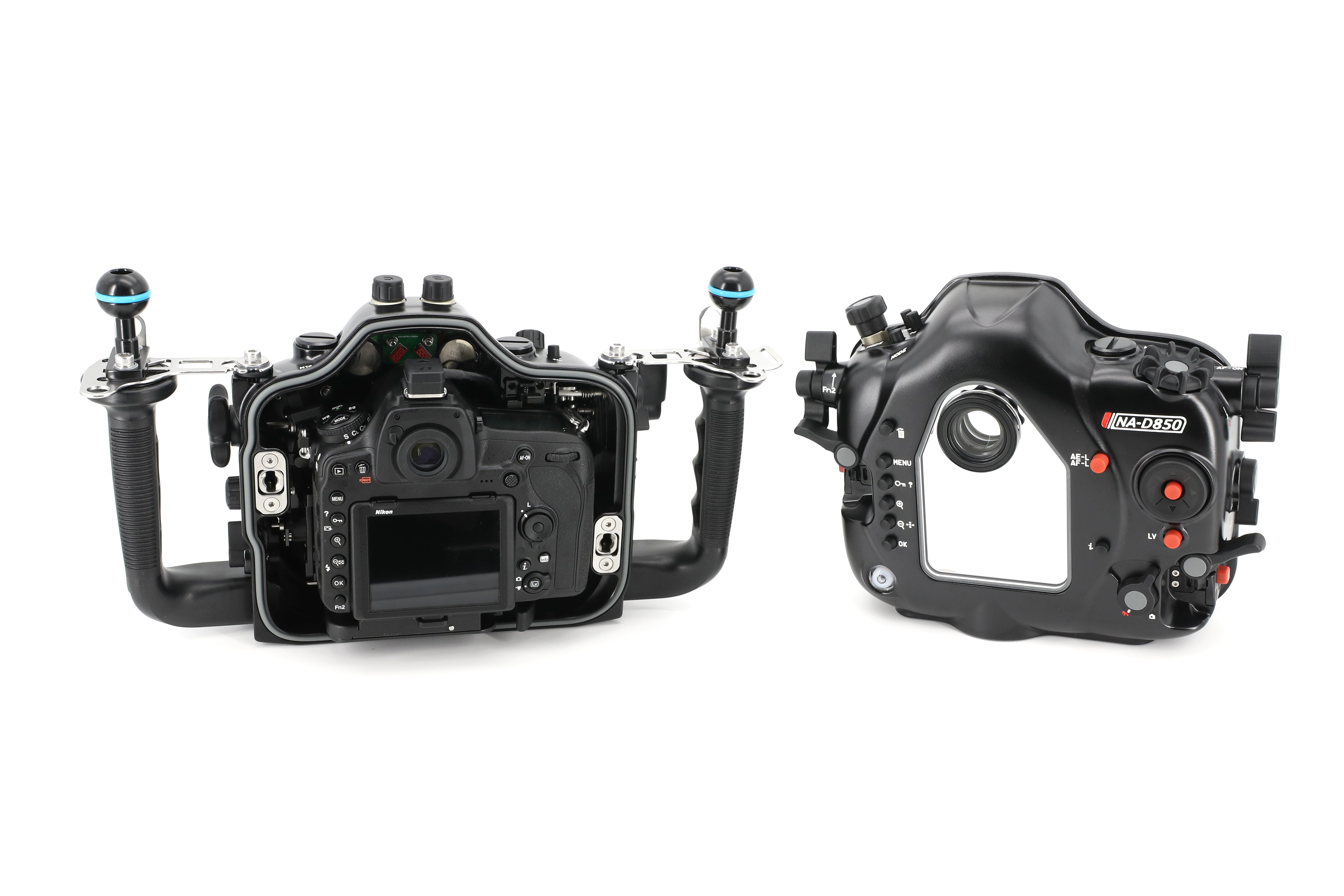 Nauticam NA D850 Waterproof Underwater Housing for Nikon D850 DSLR Camera - Professional Scuba Diving & Marine Photography Housing