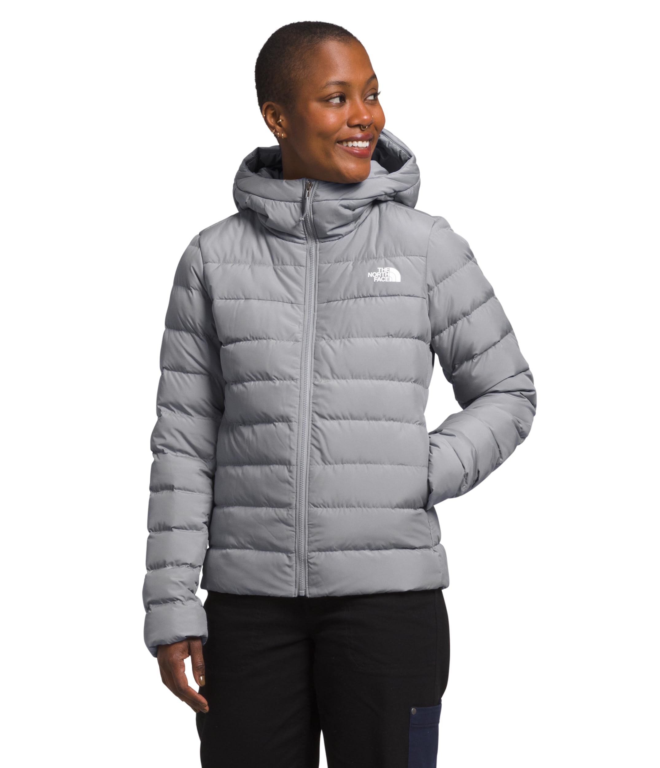 THE NORTH FACE Women’s Aconcagua Down Insulated Hoodie Jacket - Warm Winter Parka with Water-Resistant Shell for Hiking, Skiing & Outdoor Adventures