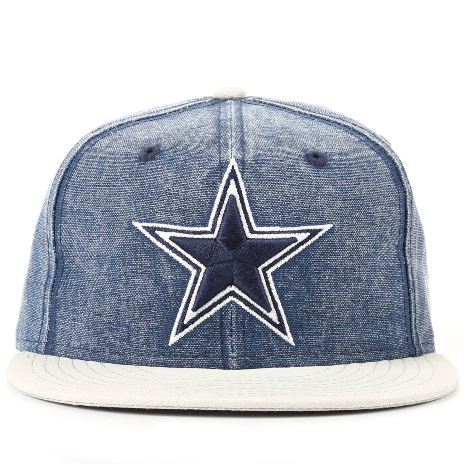 New Era 9Fifty Rugged Canvas Snapback Hat - Dallas Cowboys Navy Blue Adjustable Baseball Cap for Men & Women - Perfect for Sports Games, Casual Wear & Fan Collections