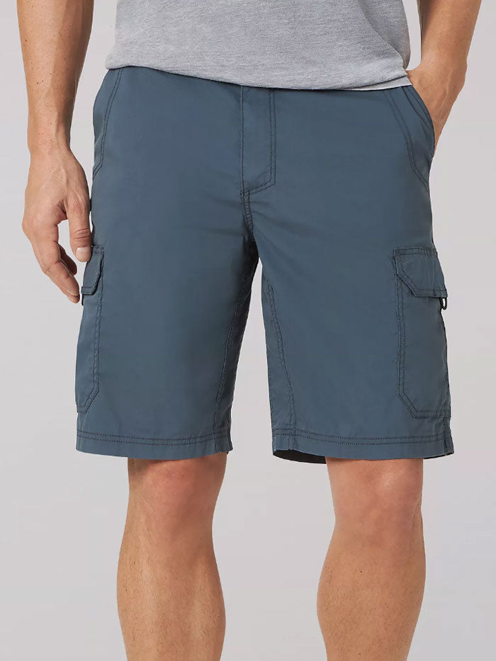 Lee Men's Extreme Motion Lightweight Crossroads Shorts - Slate | Comfortable & Durable for Workouts, Hiking & Casual Wear